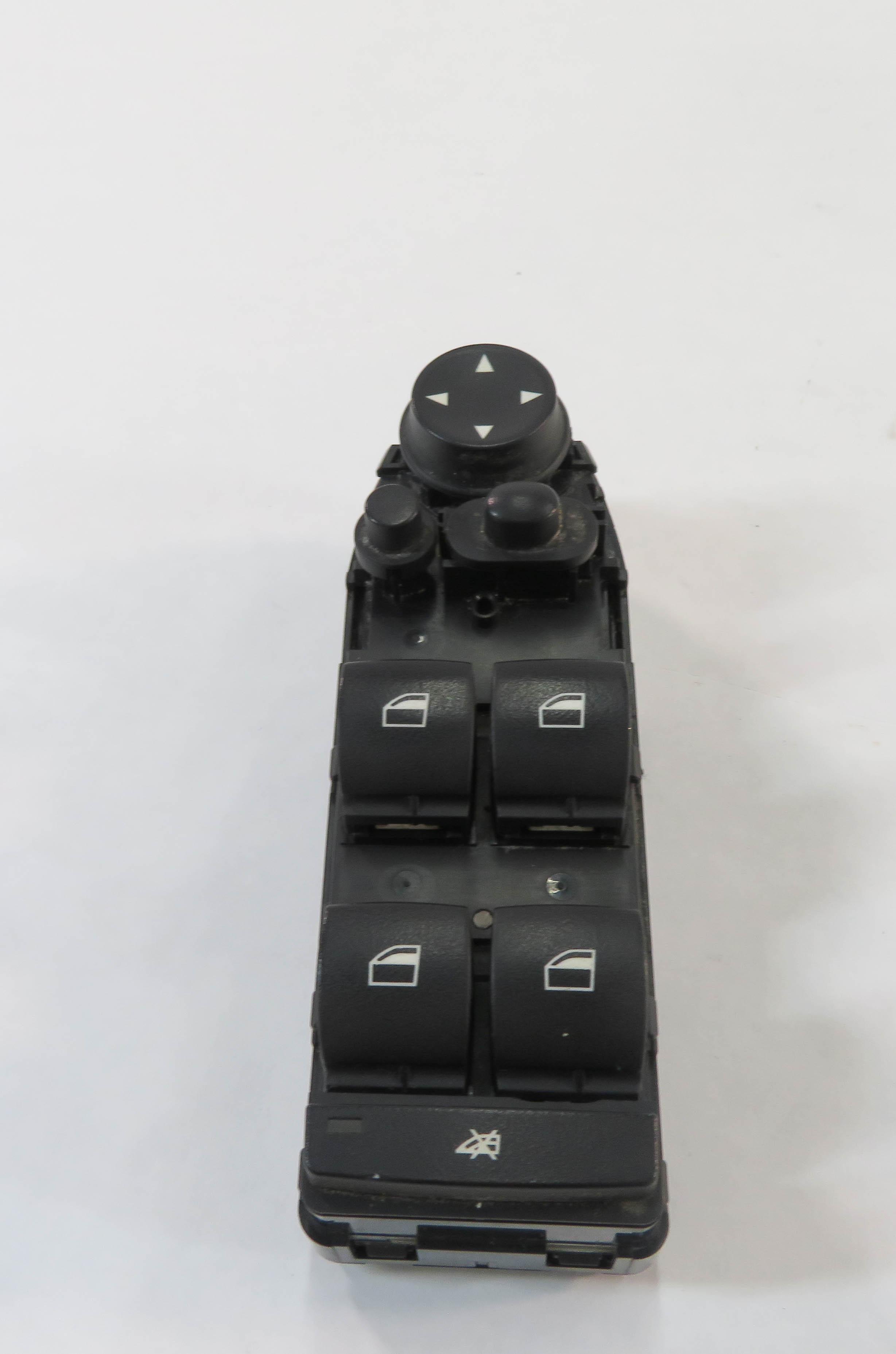 2007-2014 BMW X5 X5M X6 X6M (E70 / E71) DRIVER DOOR POWER WINDOW SWITCH (P-FOLD) — exact item pictured