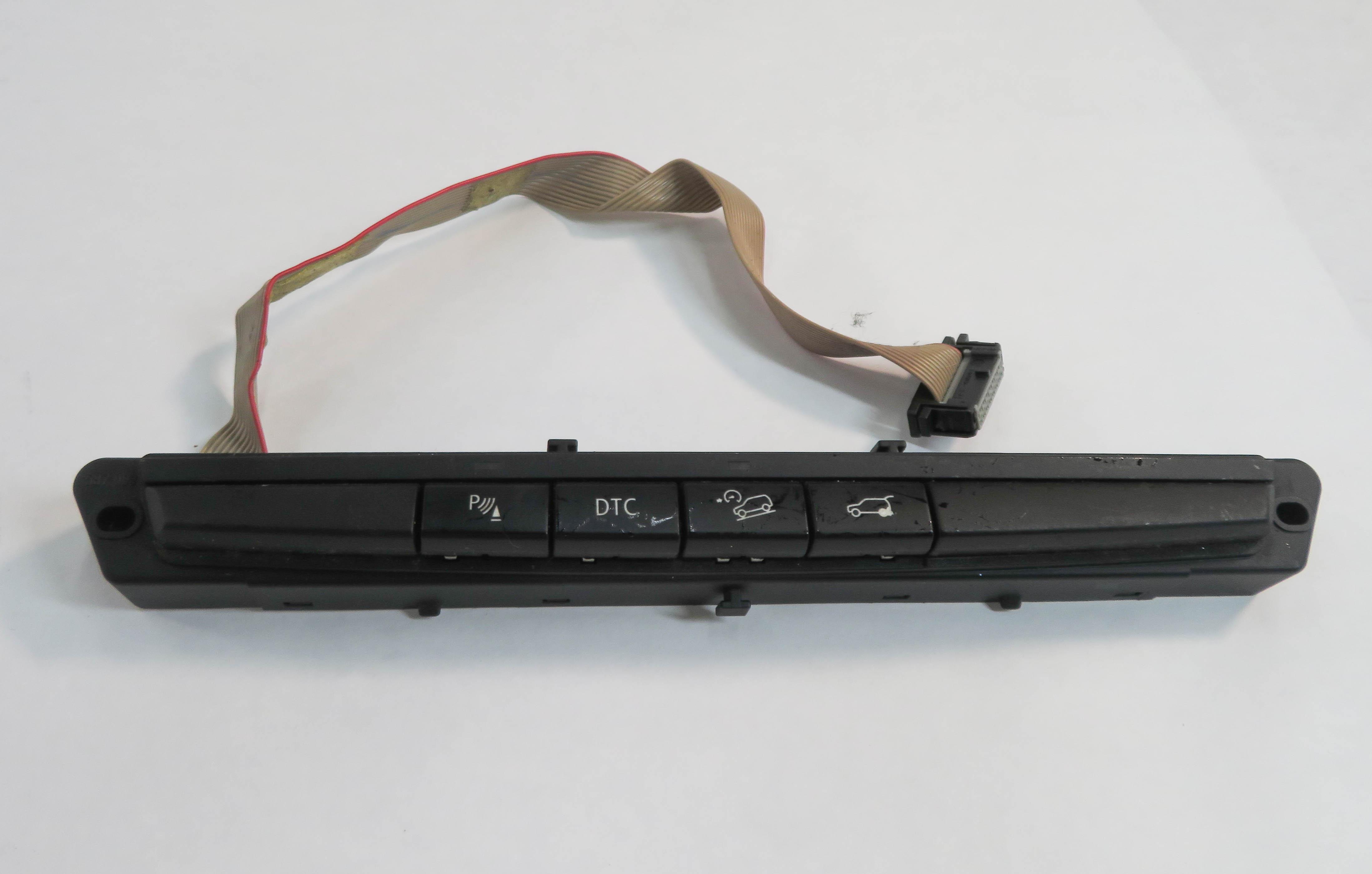2009 BMW X5 (E70) FRONT DASH PDC DTC HILL DESCENT TRUNK RELEASE SWITCH BUTTON — exact item pictured