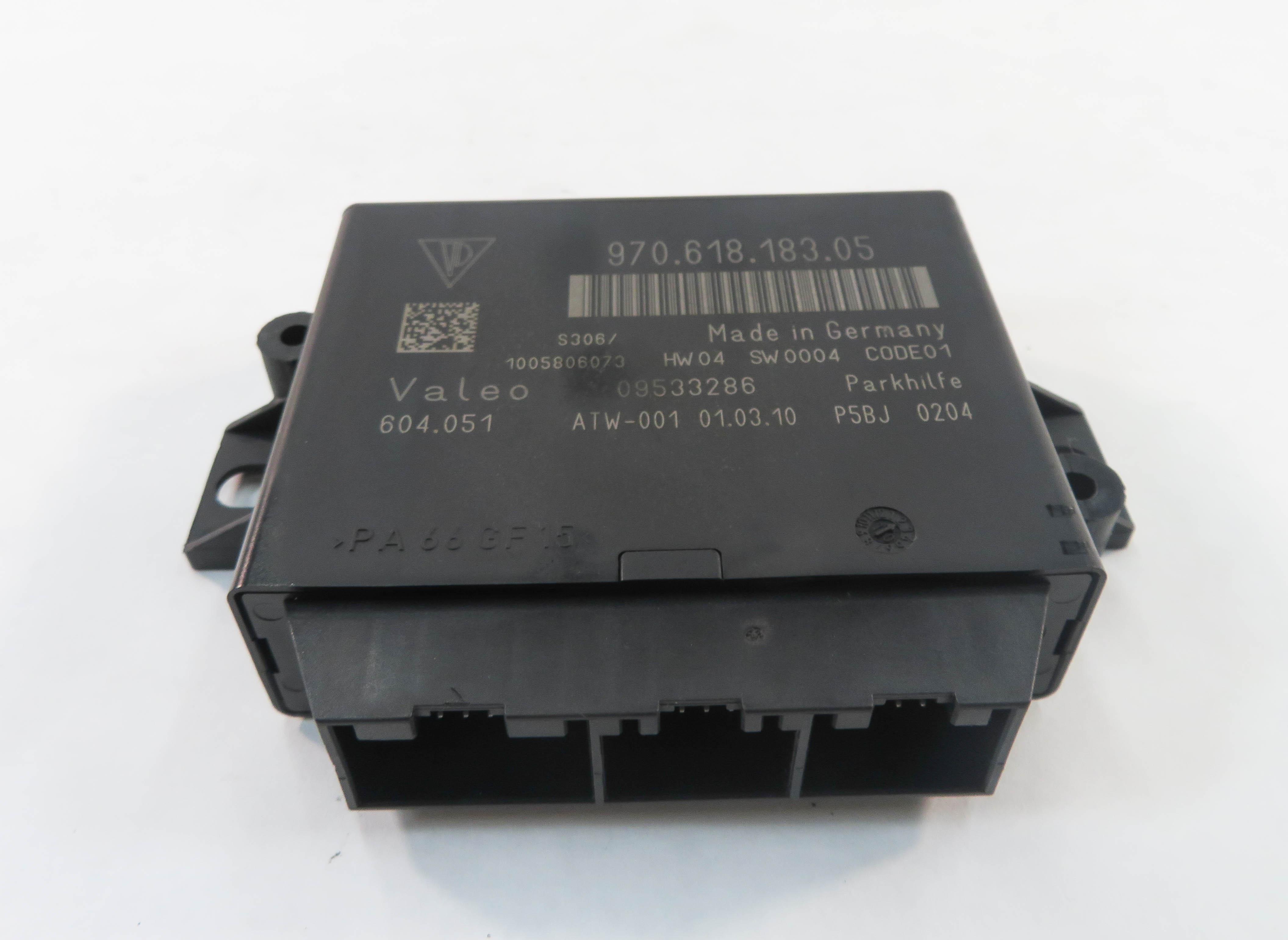 2010 PORSCHE PANAMERA (970 G1) PDC PARK DISTANCE CONTROL MODULE (FRONT & REAR) — exact item pictured