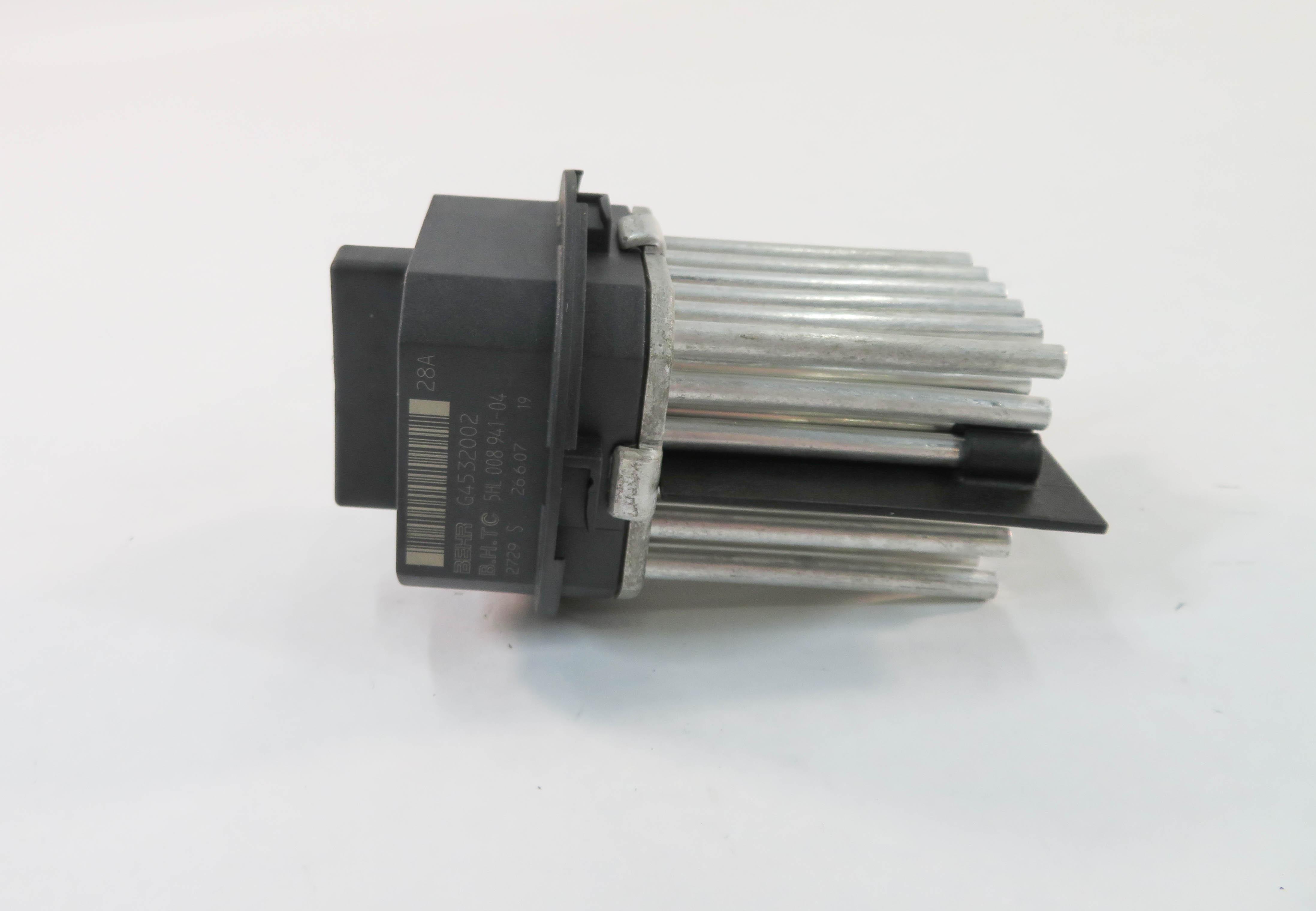 2008 BMW X5 (E70) REAR HEATER A/C BLOWER FAN MOTOR SPEED RESISTOR — exact item pictured