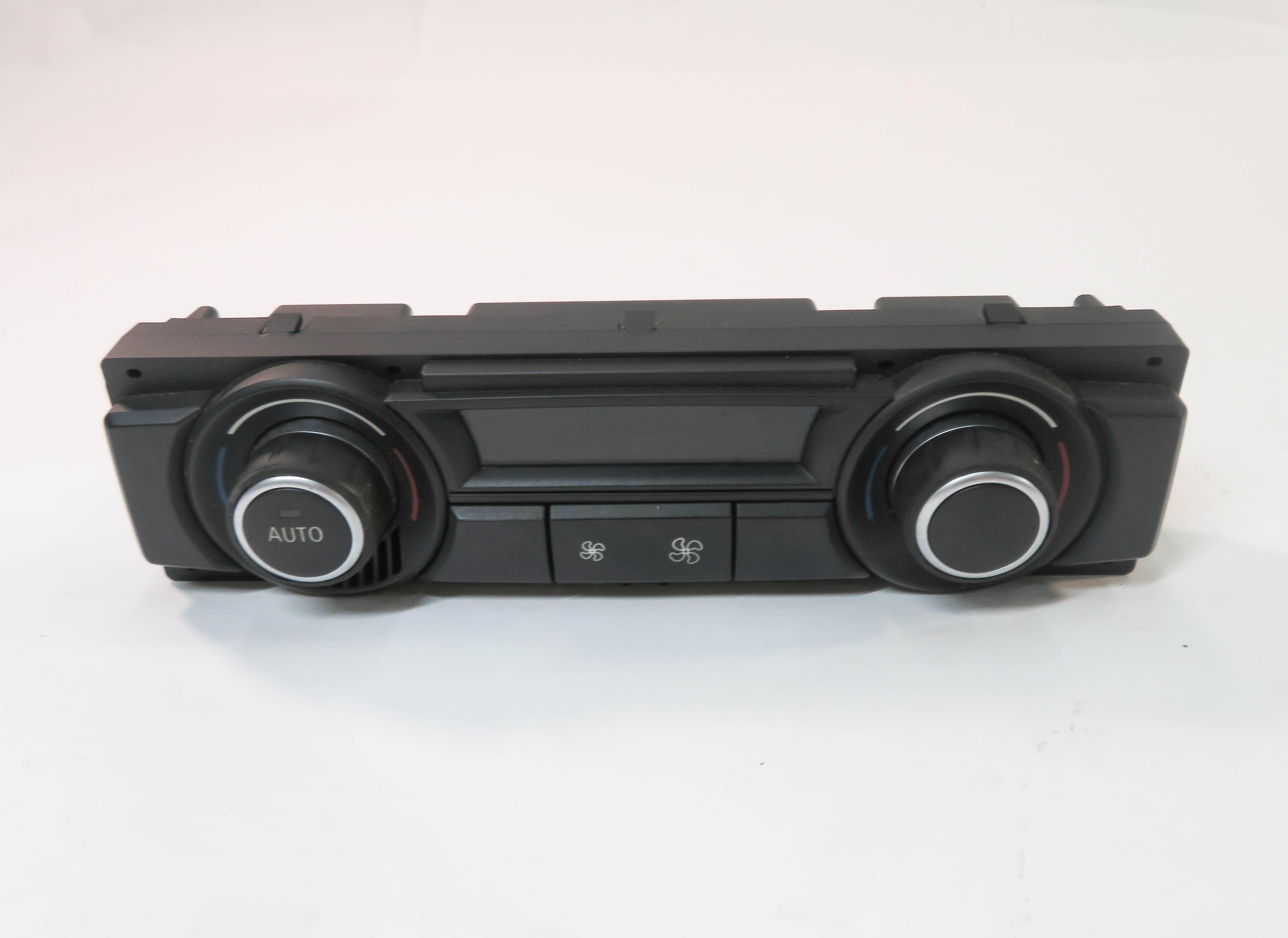 2007-2013 BMW X5 (E70) REAR HEATER A/C CLIMATE TEMPERATURE CONTROL PANEL — exact item pictured