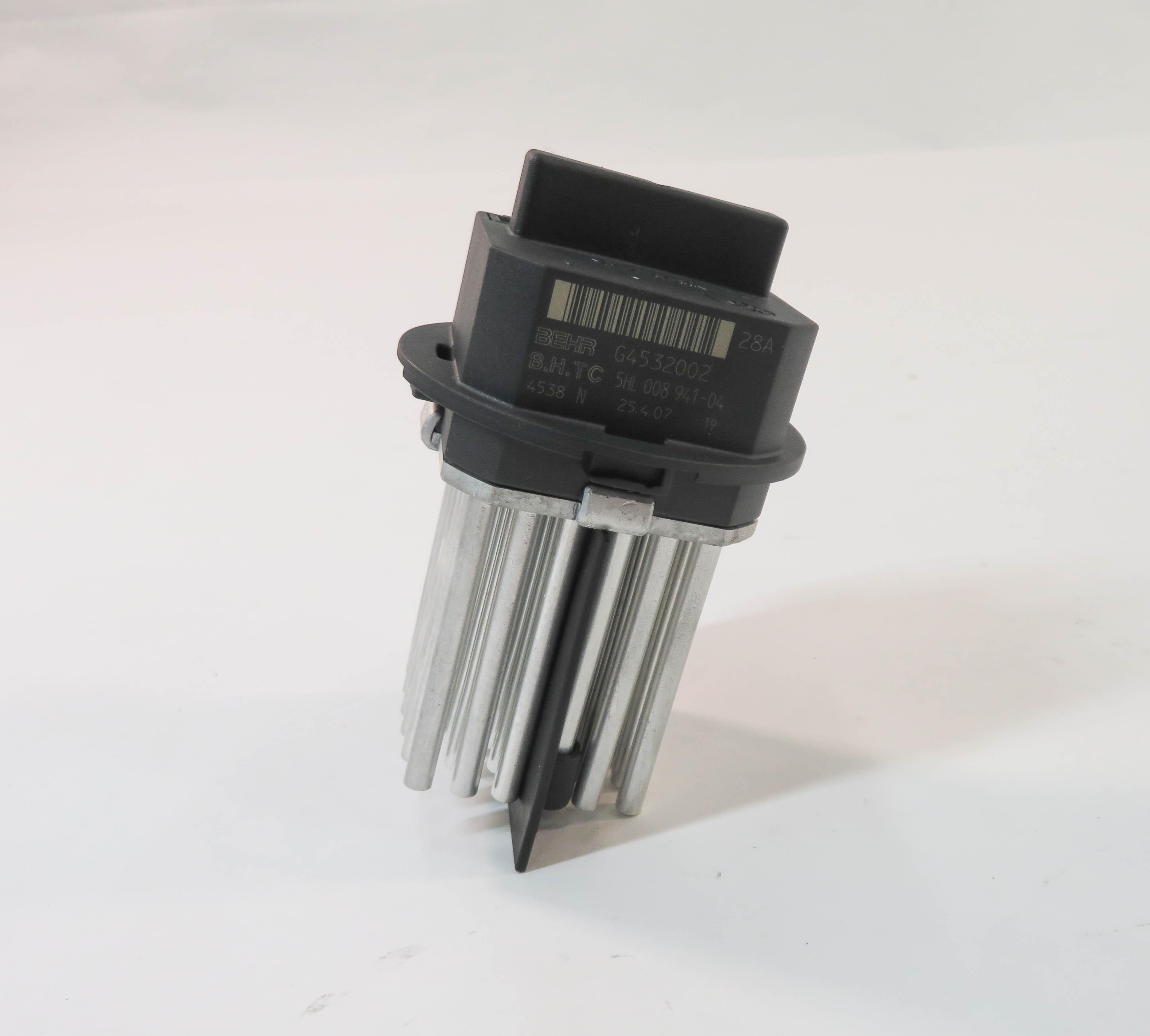 2007 BMW X5 (E70) REAR HEATER A/C BLOWER FAN MOTOR SPEED RESISTOR — exact item pictured