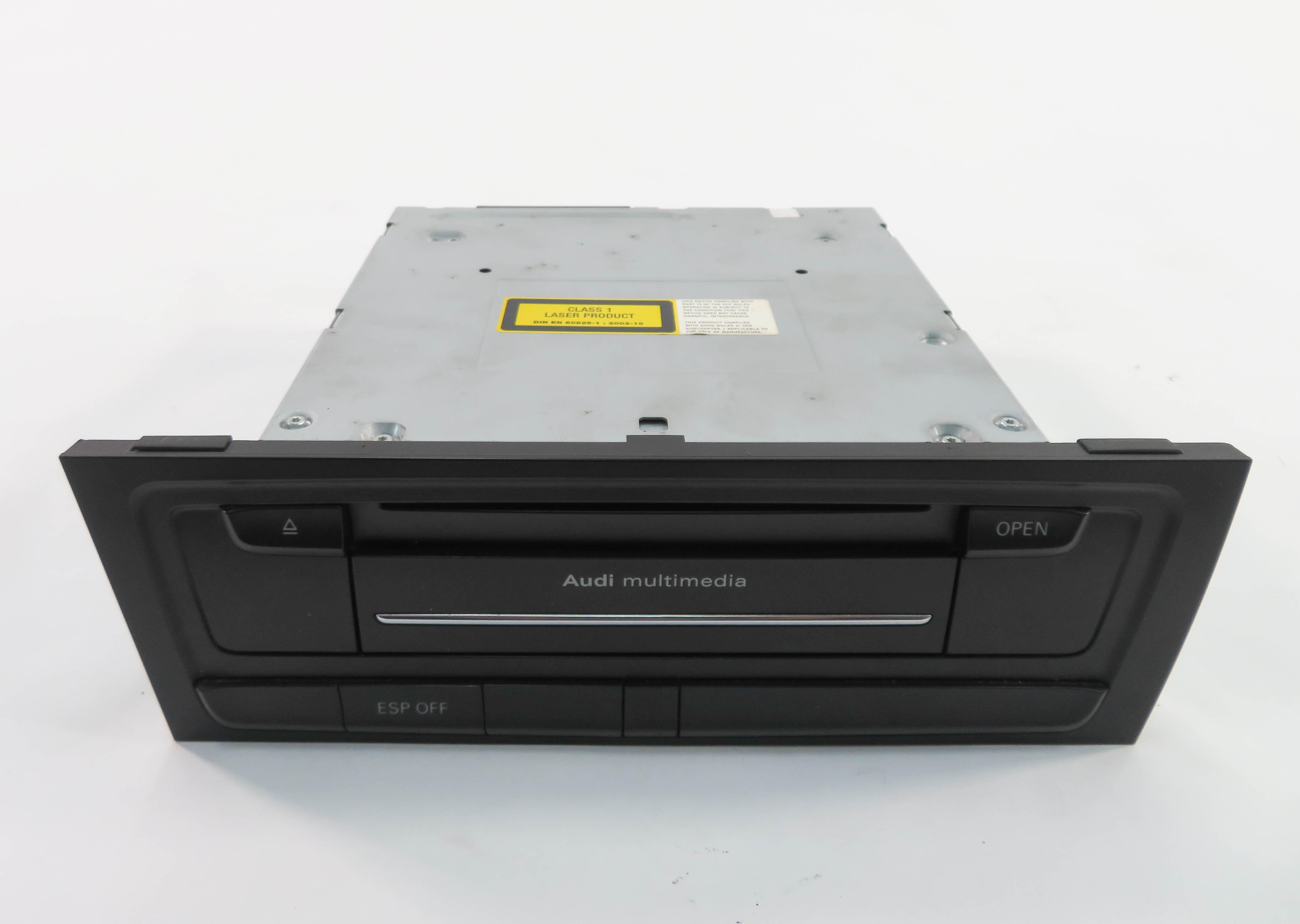 2010 AUDI A5 COUPE (B8 8T) RADIO STEREO AUDIO MMI MULTIMEDIA PLAYER UNIT — exact item pictured