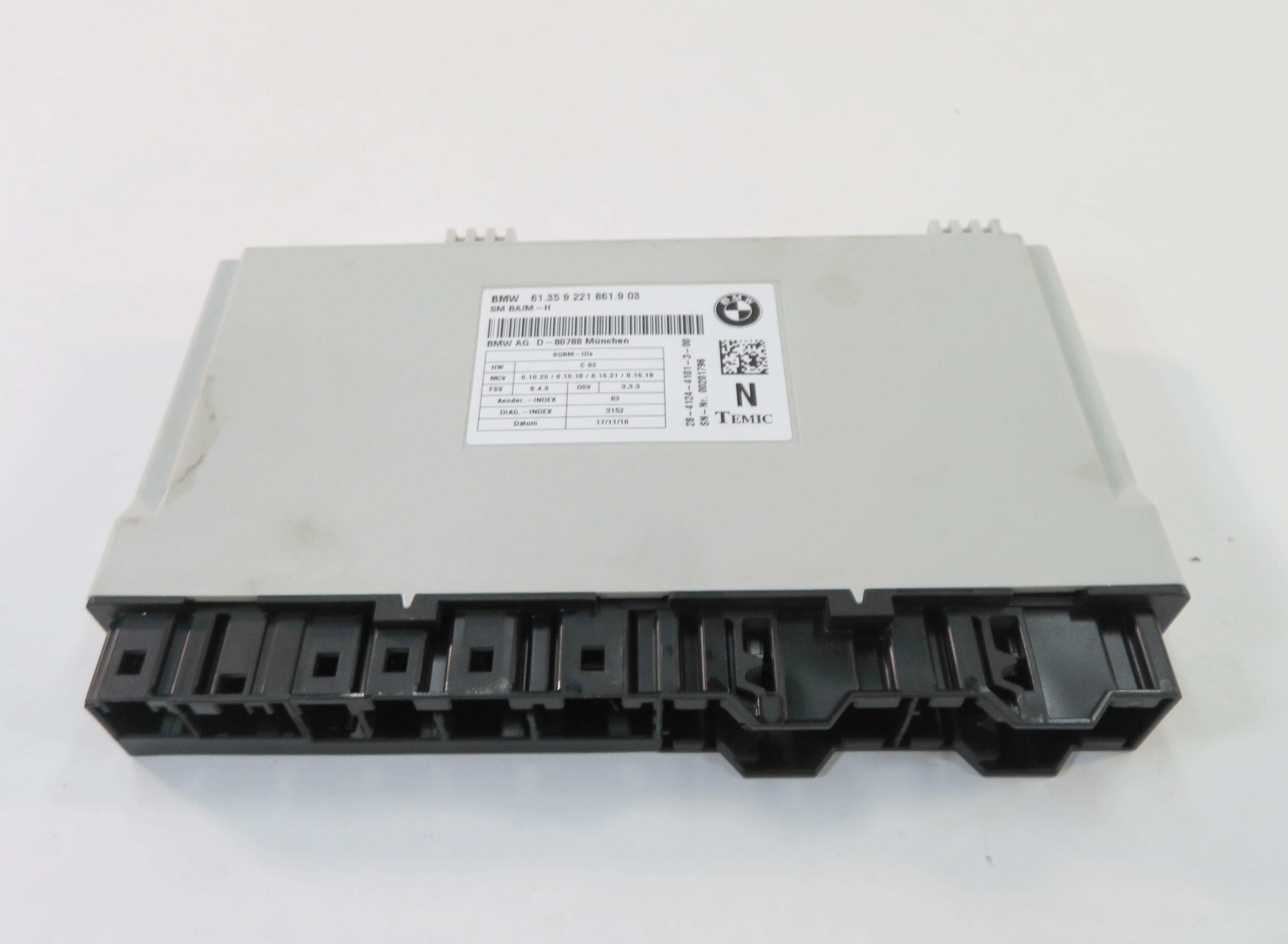 2010-2016 BMW 128i 328i 335i M3 X1 X5 X6 Z4 - FRONT MEMORY SEAT CONTROL MODULE — exact item pictured