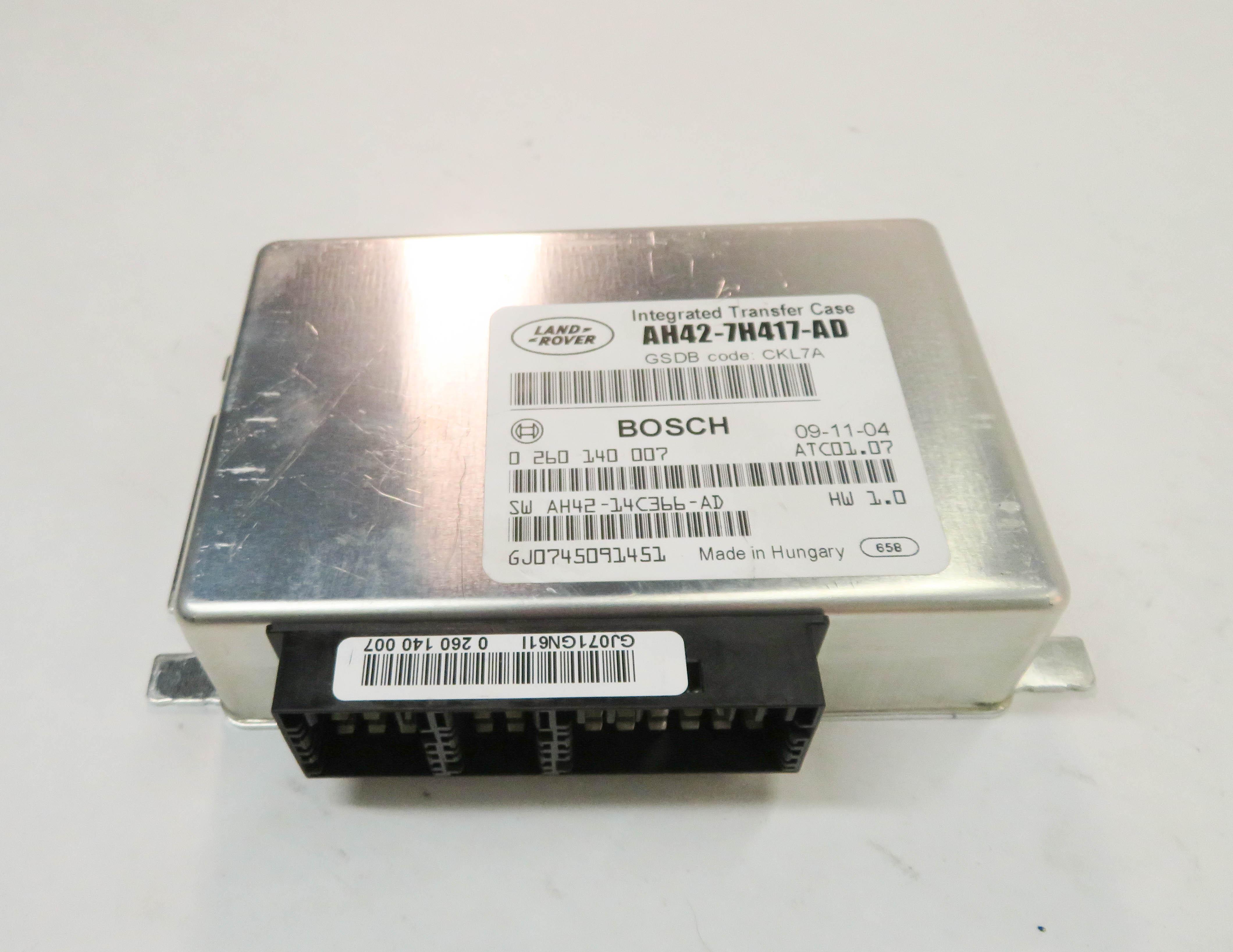 2010-2013 RANGE ROVER / SPORT LR4 (L320 L322) TRANSFER CASE CONTROL MODULE — exact item pictured