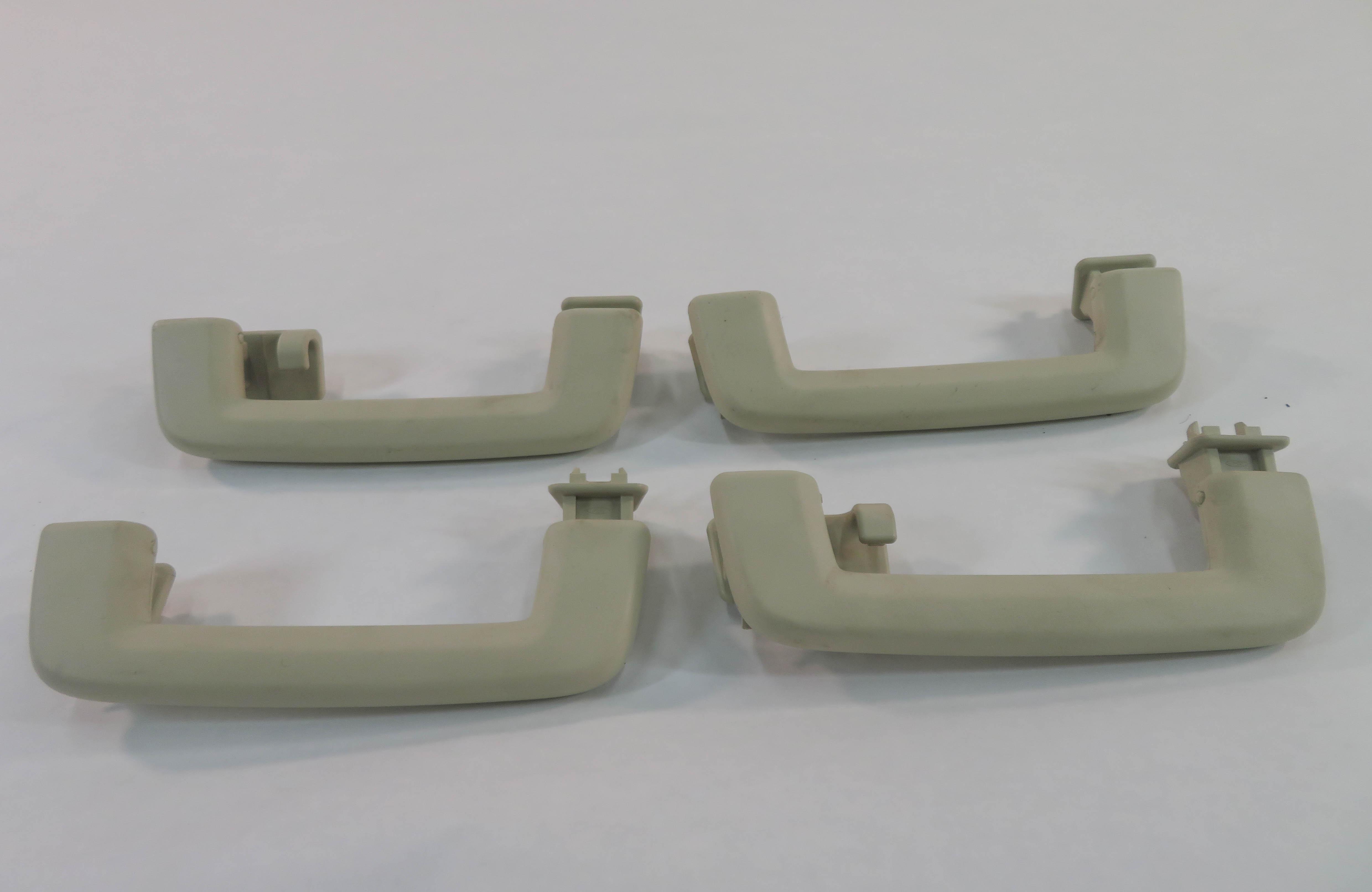 2010 RANGE ROVER SPORT (L320) FRONT & REAR INTERIOR ROOF GRAB HANDLE SET (BEIGE) — exact item pictured