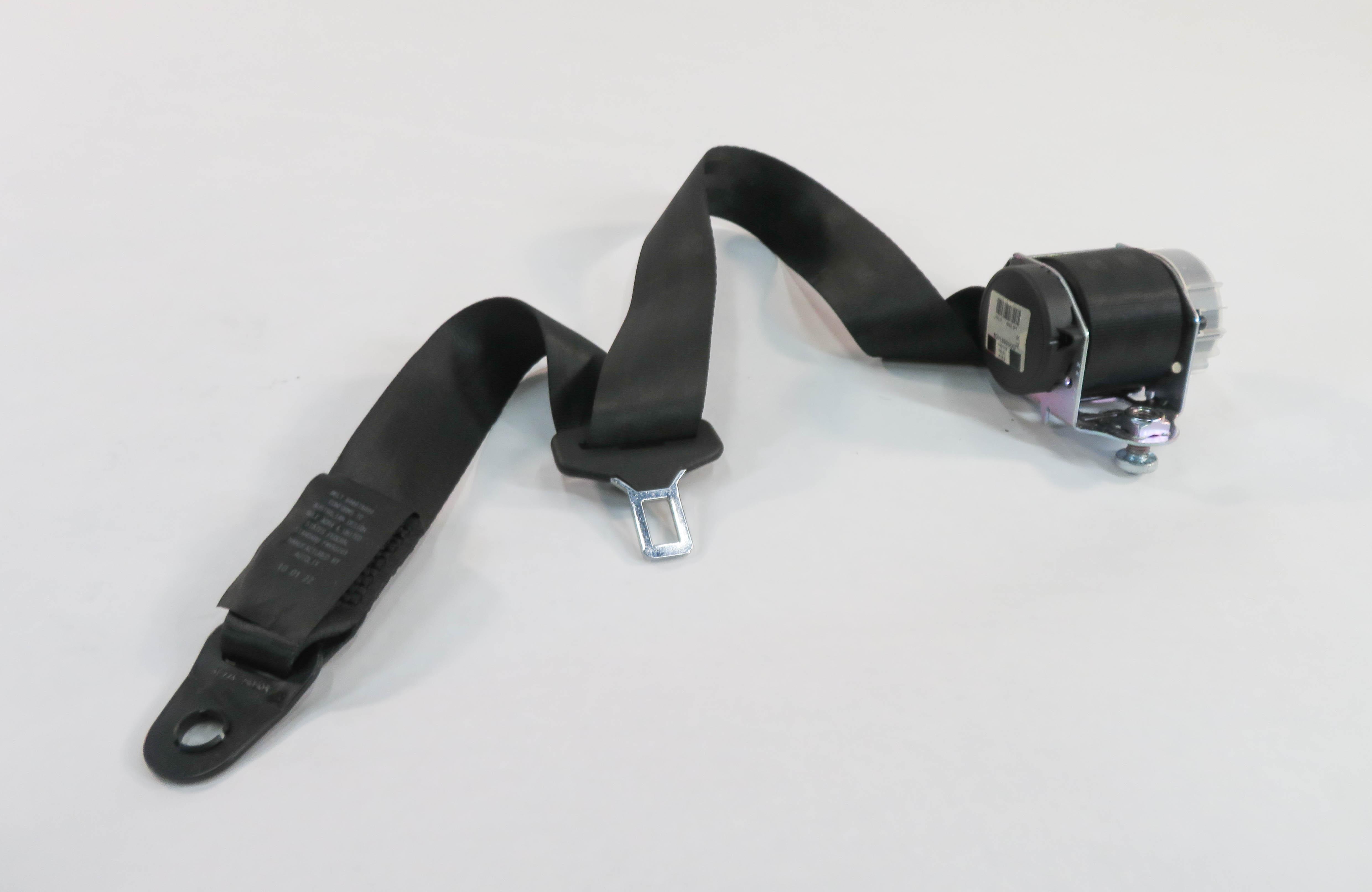 2010 RANGE ROVER SPORT (L320) REAR SEAT CENTER SEATBELT RETRACTOR (BLACK) — exact item pictured