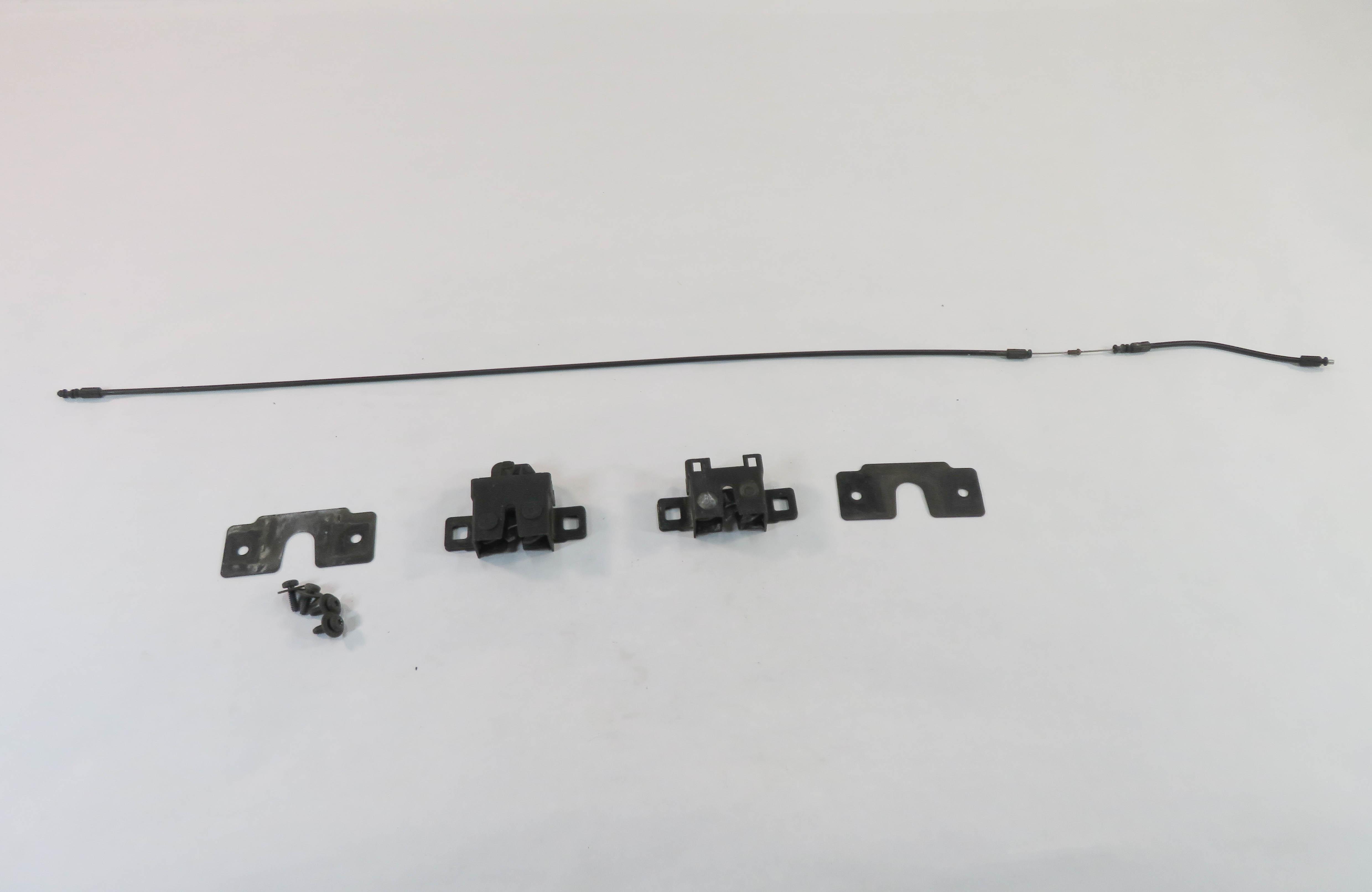10 RANGE ROVER SPORT SUV (L320) REAR LIFTGATE HATCH LID LOCK LATCH SET/2 w/CABLE — exact item pictured