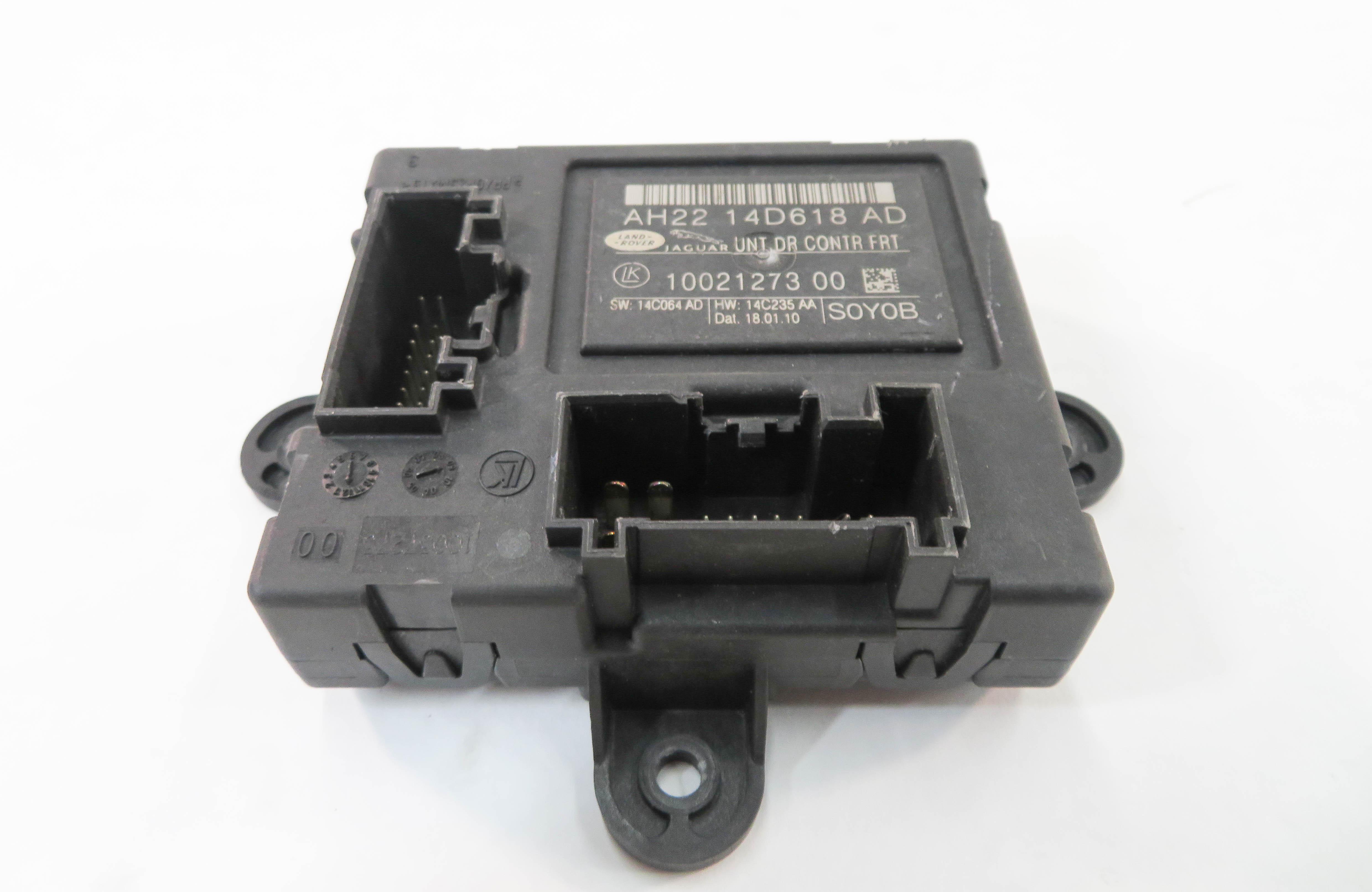 2010-2013 RANGE ROVER SPORT (L320) LEFT FRONT DRIVER DOOR CONTROL MODULE — exact item pictured