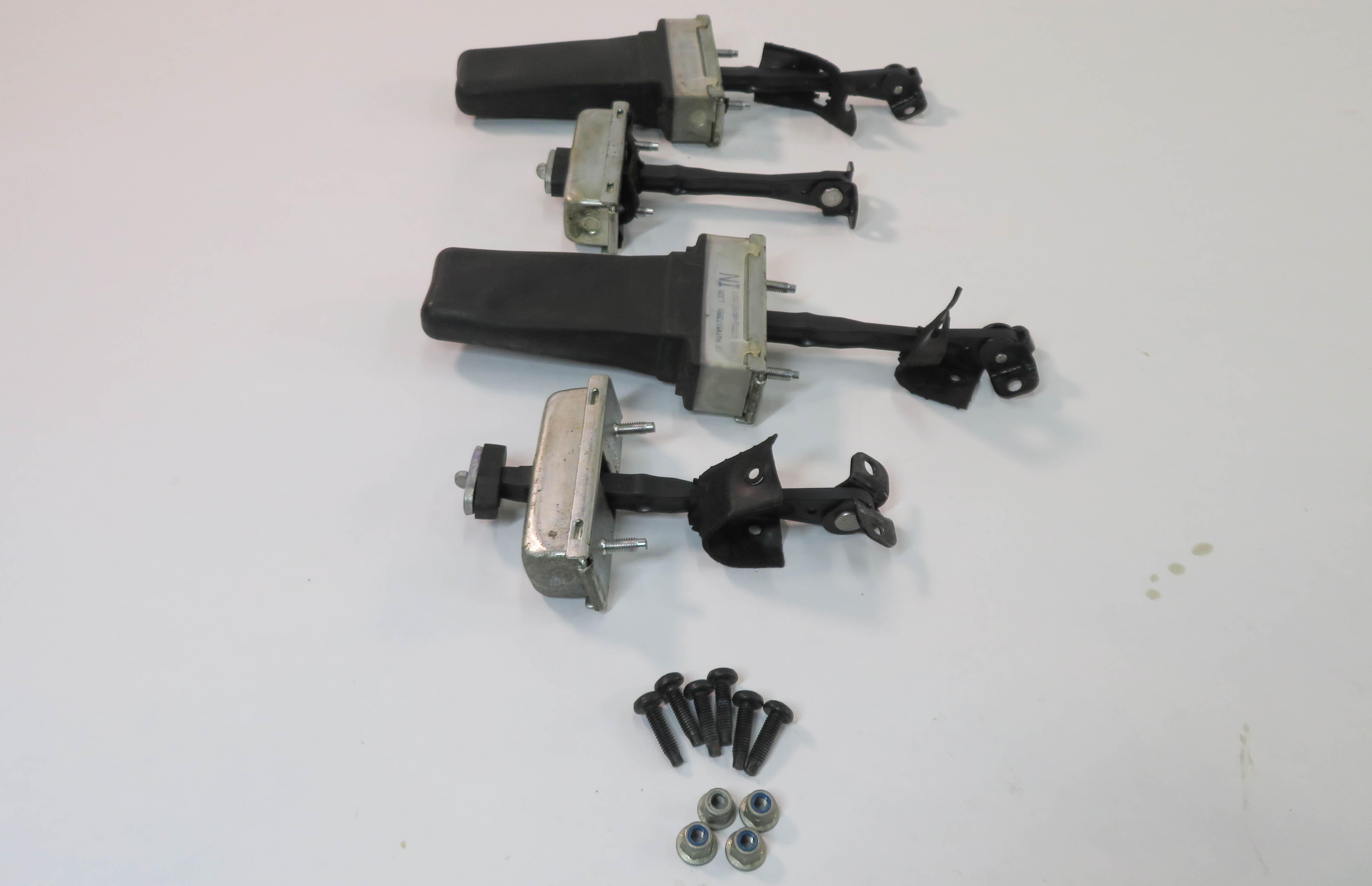 2011 RANGE ROVER SPORT (L320) FRONT & REAR DOOR HINGE BUMP STOP DETENT SET-4 — exact item pictured