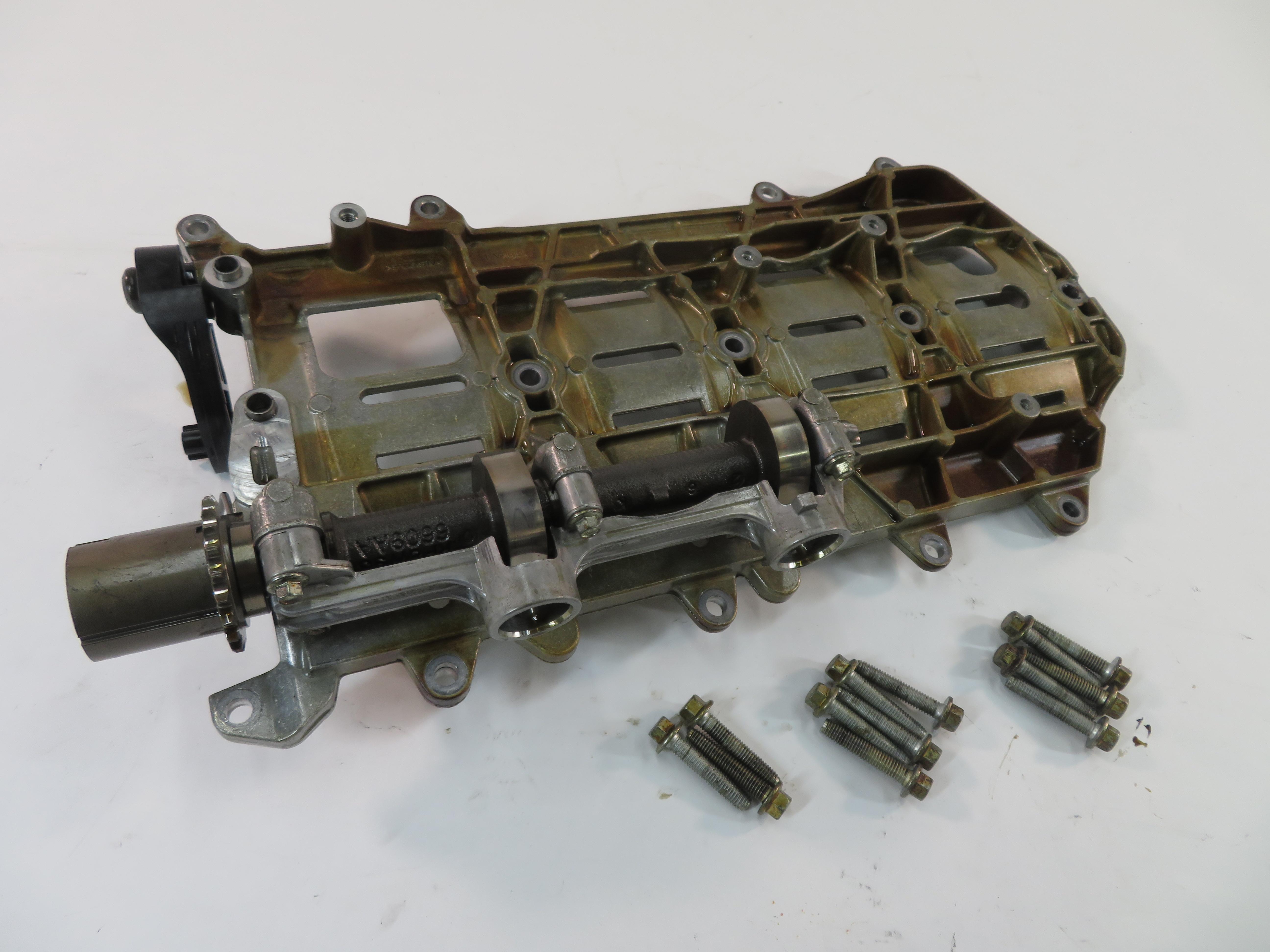 2010 RANGE ROVER SPORT (L320) 5.0L AJ133 V8 ENGINE MOTOR OIL PAN BAFFLE TRAY — exact item pictured