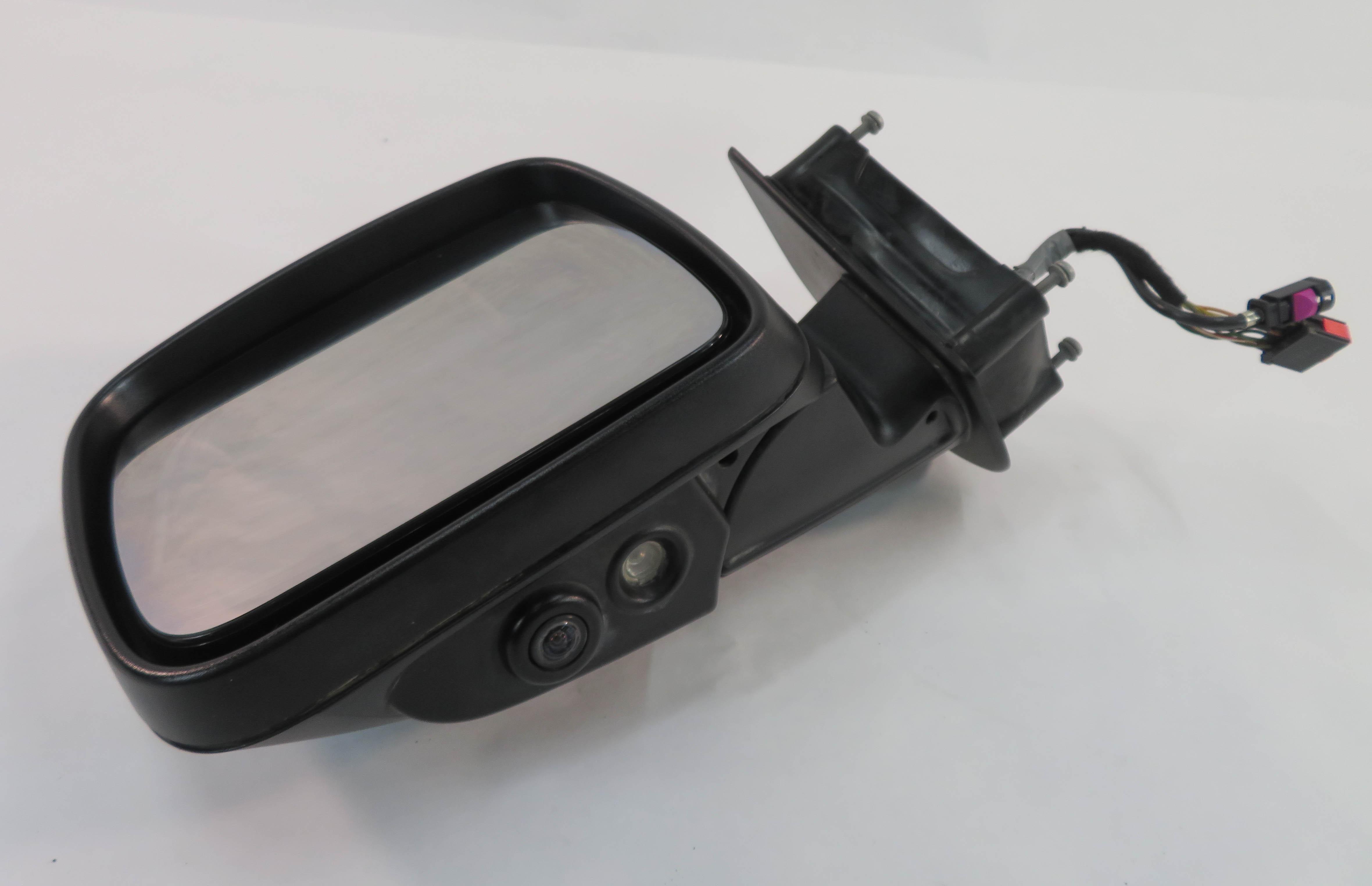 10-13 RANGE ROVER SPORT (L320) LR4 LEFT P-FOLD MEM HEATED CAMERA MIRROR (SILVER) — exact item pictured