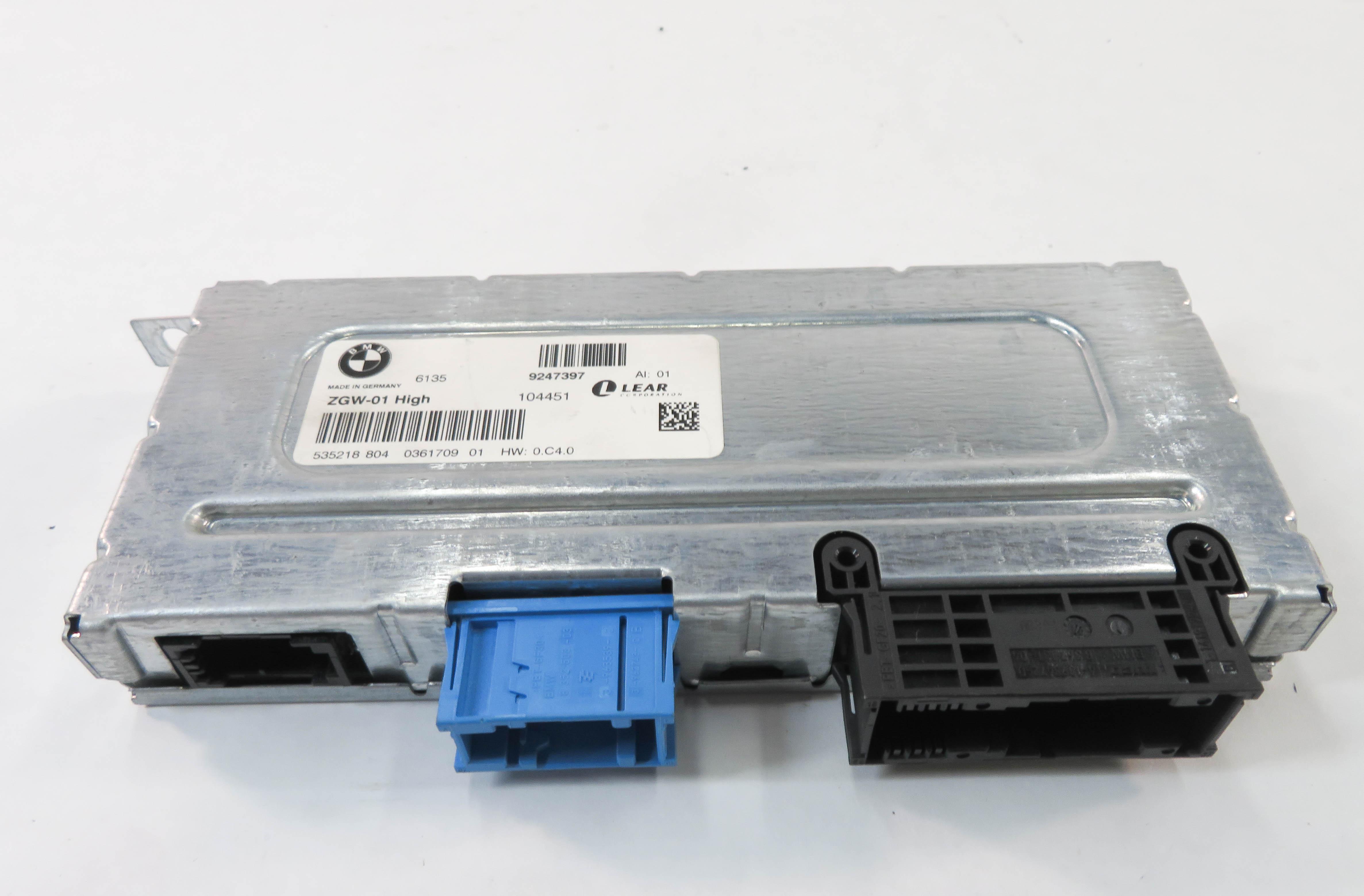 11-19 BMW 528i 535i 550i 640i 650i 740i 750i 760i M5 M6 - CENTRAL GATEWAY MODULE — exact item pictured