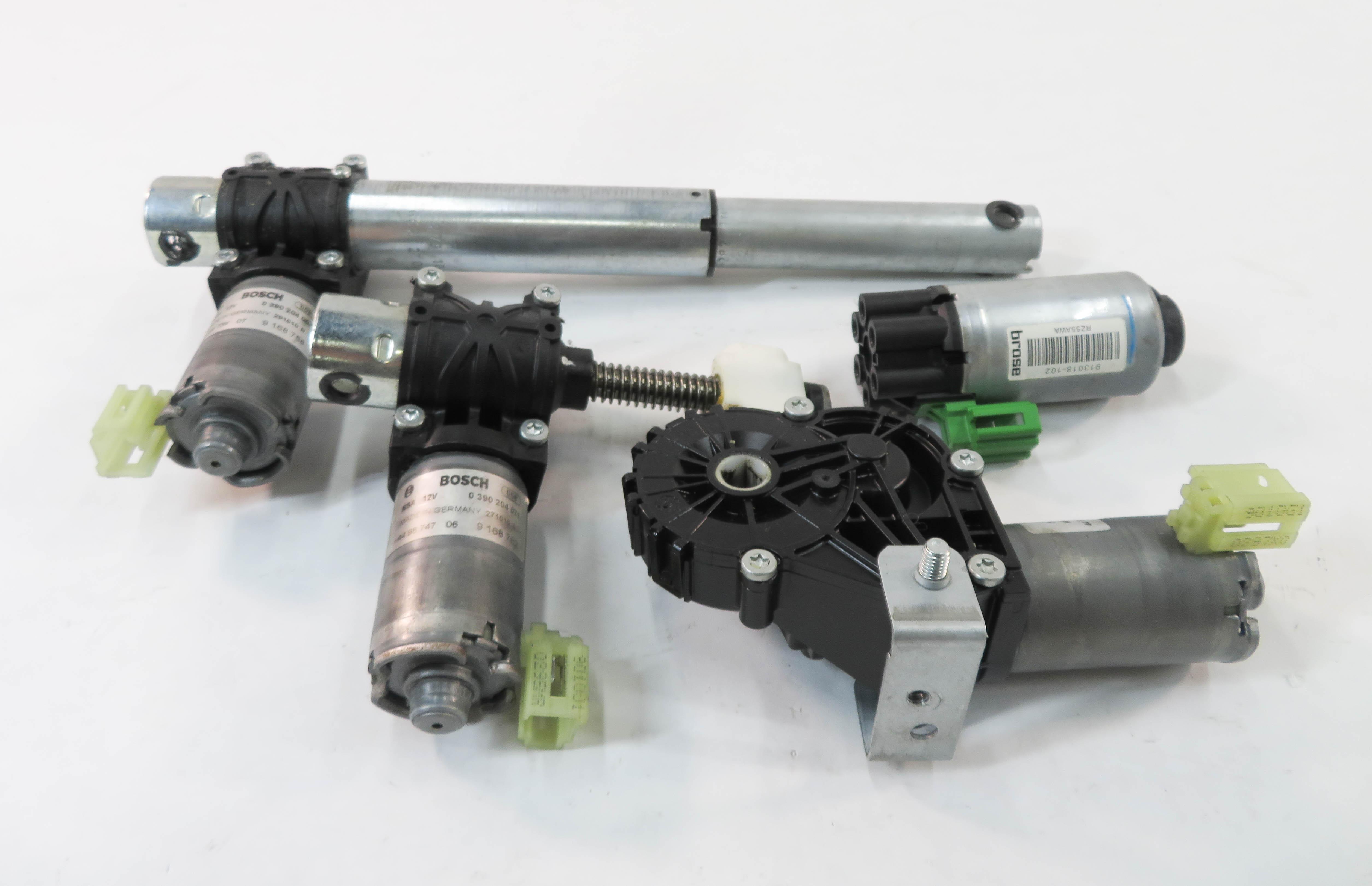2011 BMW 535i (F10) RIGHT FRONT PASSENGER SEAT TRACK SEAT MOTOR SET-4 — exact item pictured