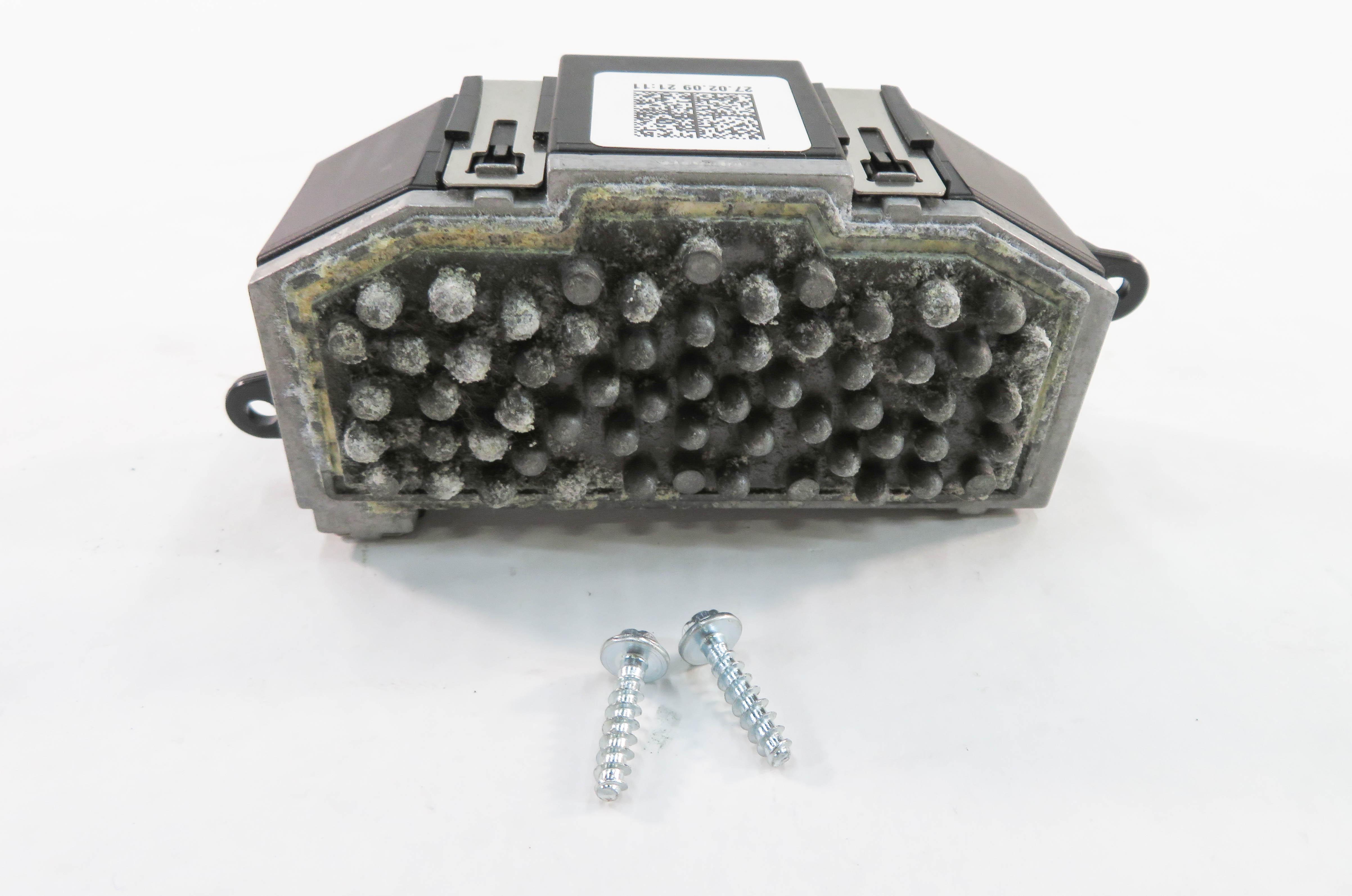 2009 AUDI Q5 (8R) FRONT HEATER A/C BLOWER FAN MOTOR SPEED RESISTOR — exact item pictured