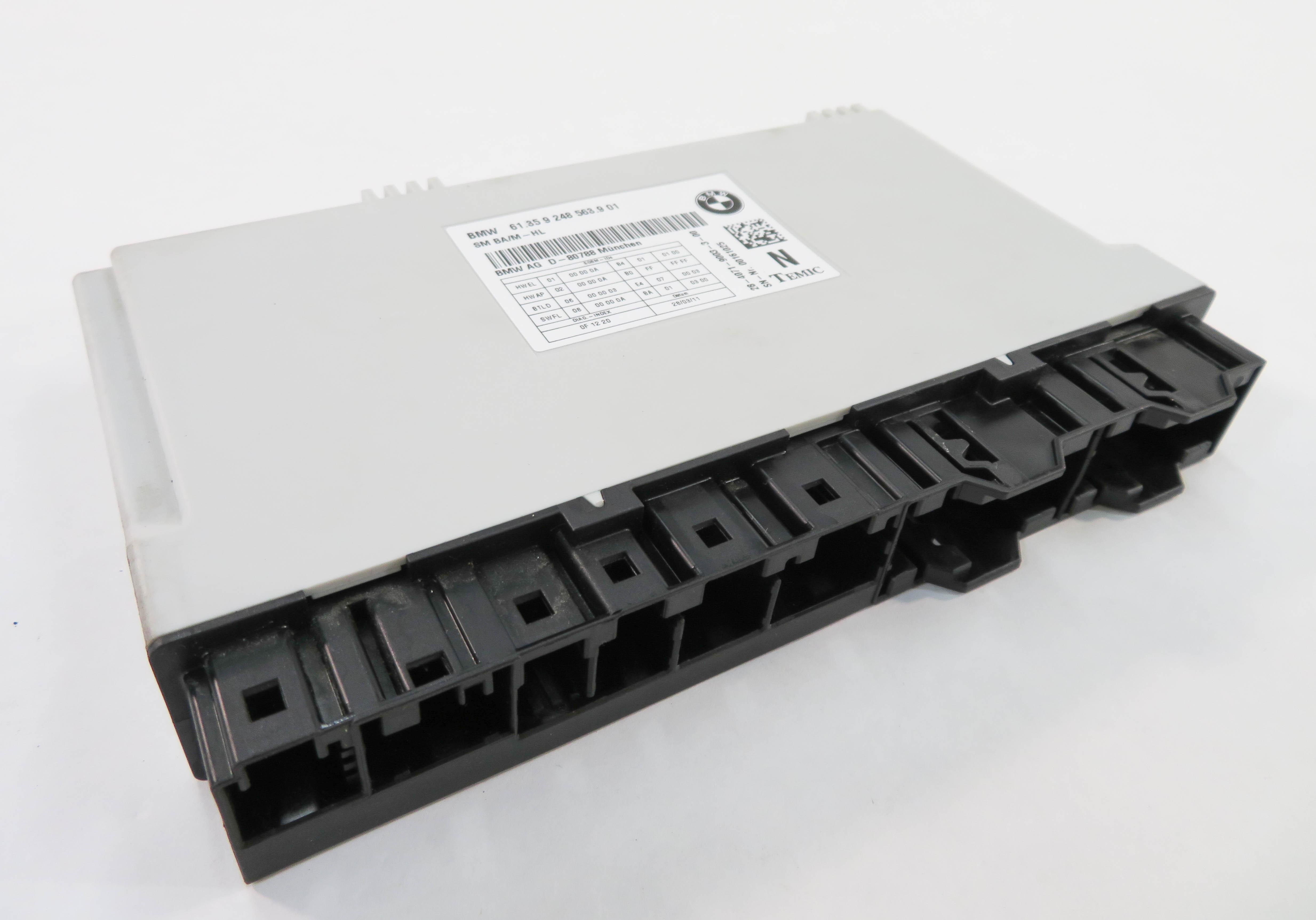 10-17 BMW 528i 535i 550i 650i 740i 750i 760i F10 F01 COMFORT MEMORY SEAT MODULE — exact item pictured