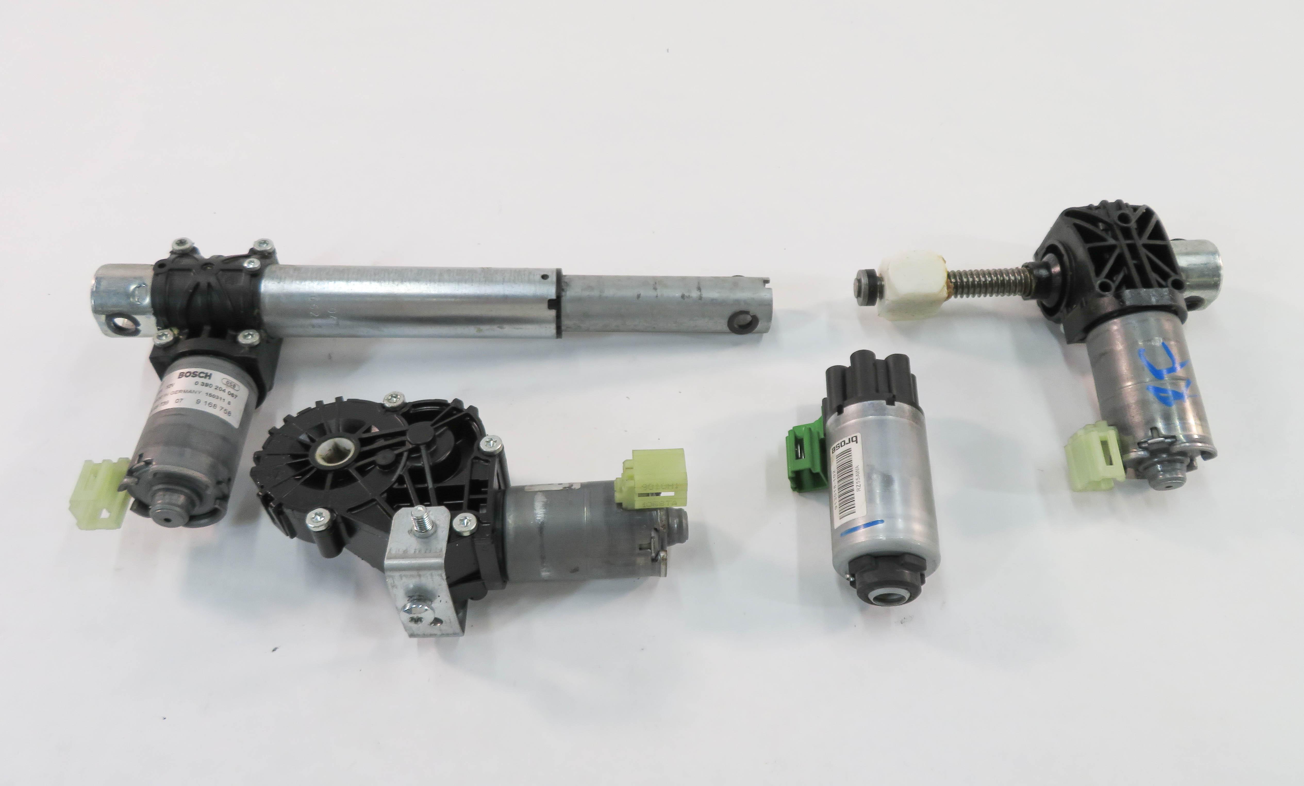 2011 BMW 535i (F10) RIGHT FRONT PASSENGER POWER SEAT ADJUSTMENT MOTOR SET-4 — exact item pictured