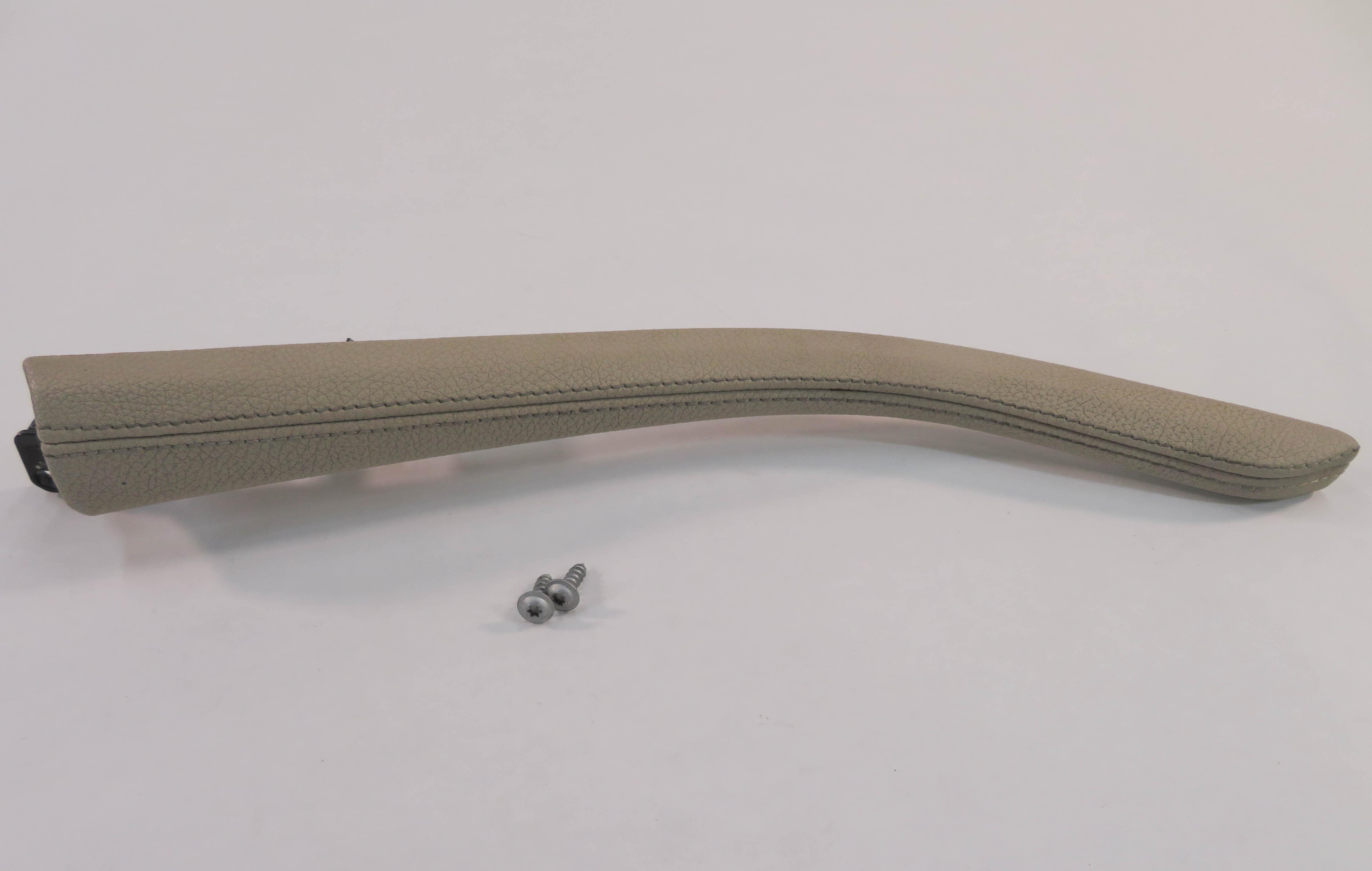 2011 BMW 535i (F10) FRONT CENTER CONSOLE EDGE TRIM (OYSTER LEATHER NACX) — exact item pictured