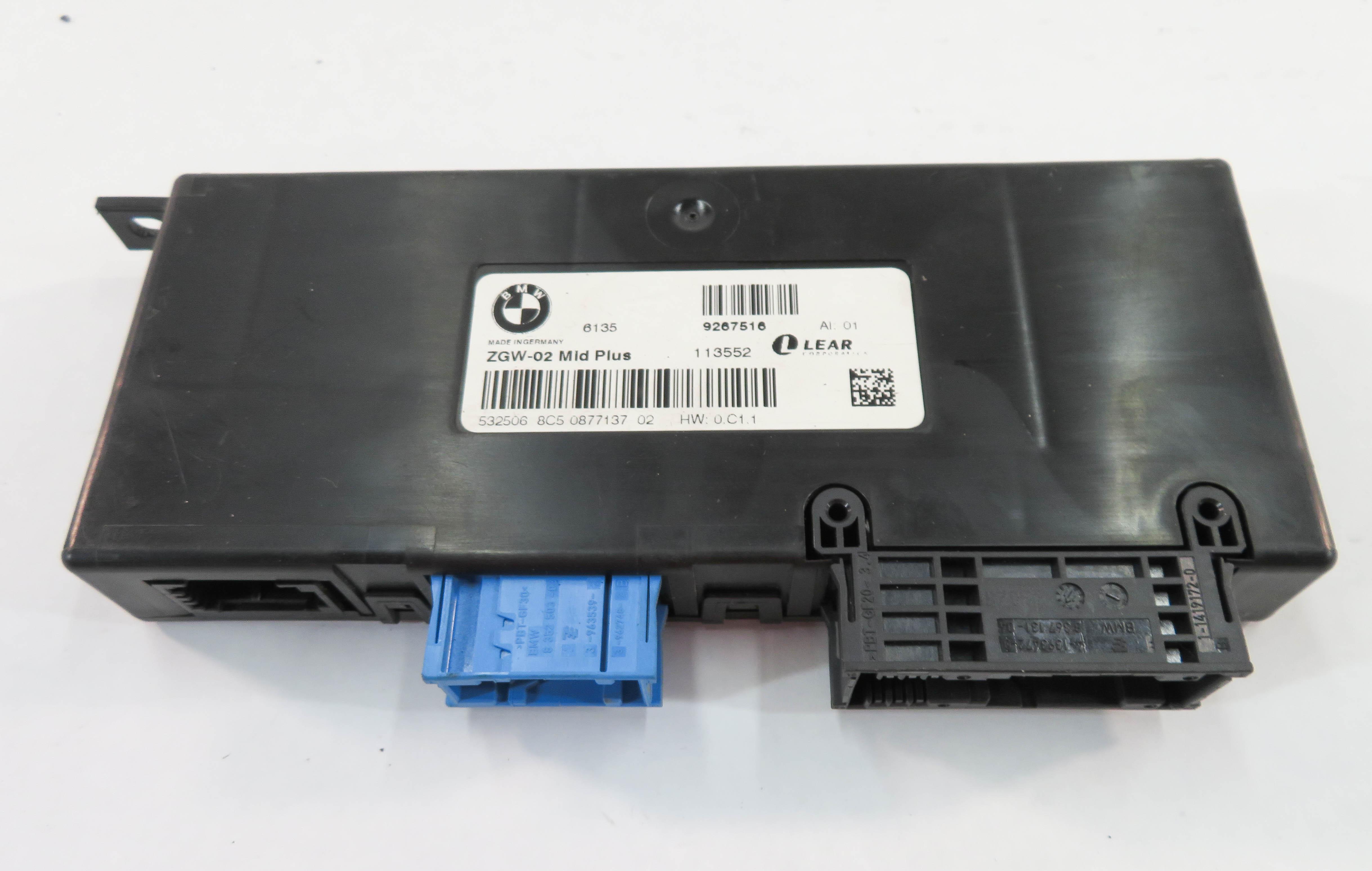 11-19 BMW 528i 535i 550i 640i 650i 740i 750i 760i M5 M6 - CENTRAL GATEWAY MODULE — exact item pictured