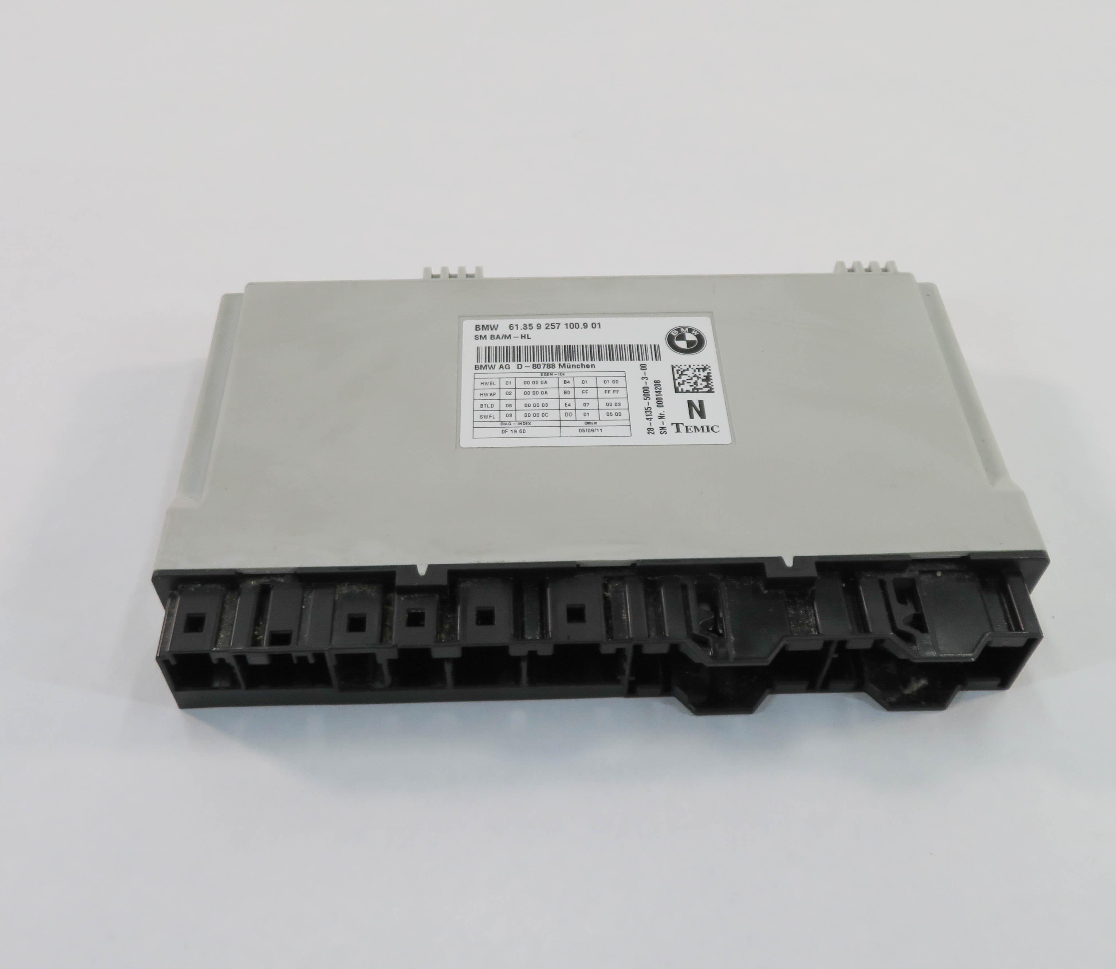 10-17 BMW 528i 535i 550i 650i 740i 750i 760i F10 F01 COMFORT MEMORY SEAT MODULE — exact item pictured