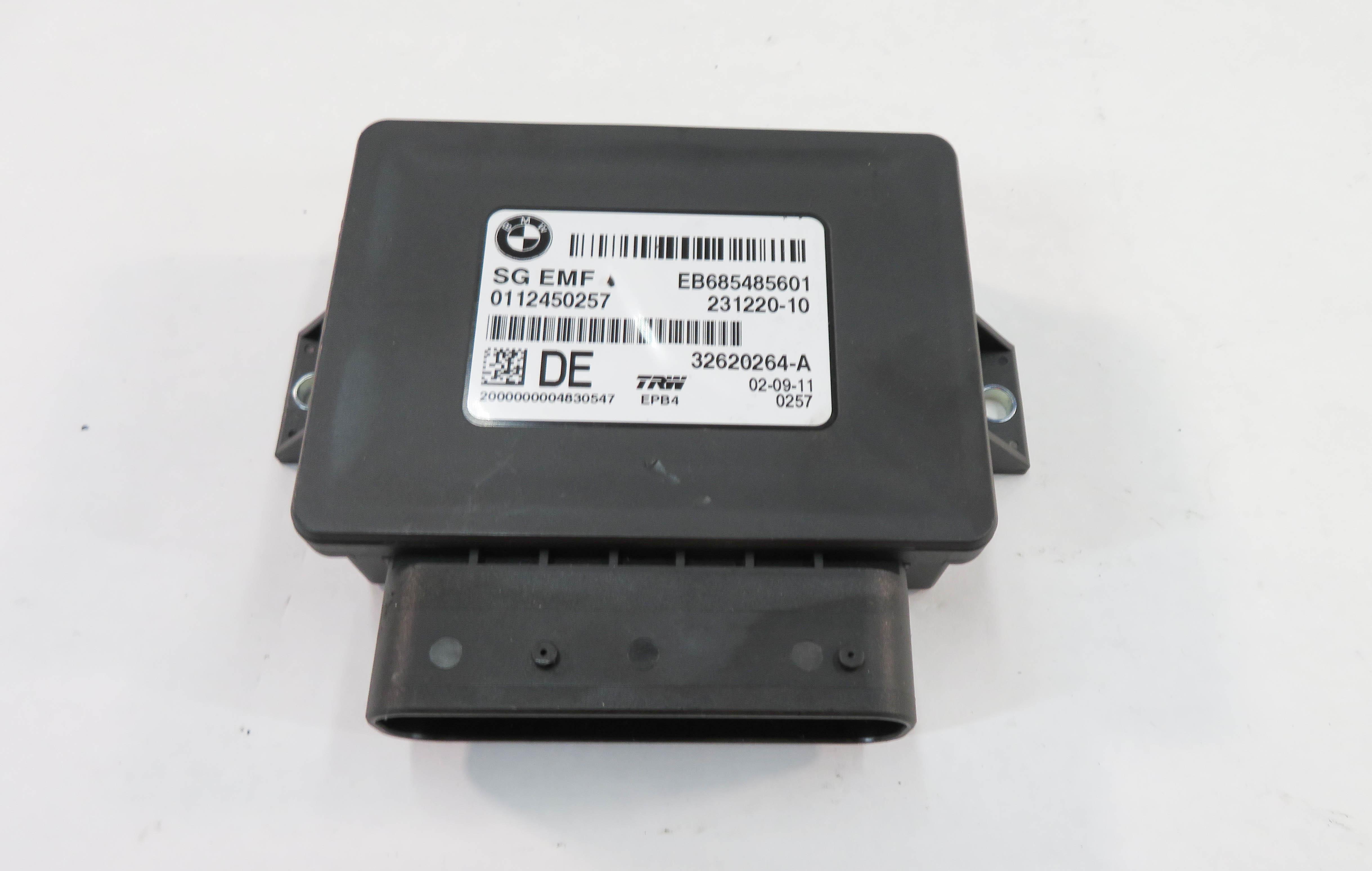 11-19 BMW 528i 535i 550i 640i 650i M5 M6 X3 X4 - PARKING BRAKE CONTROL MODULE — exact item pictured