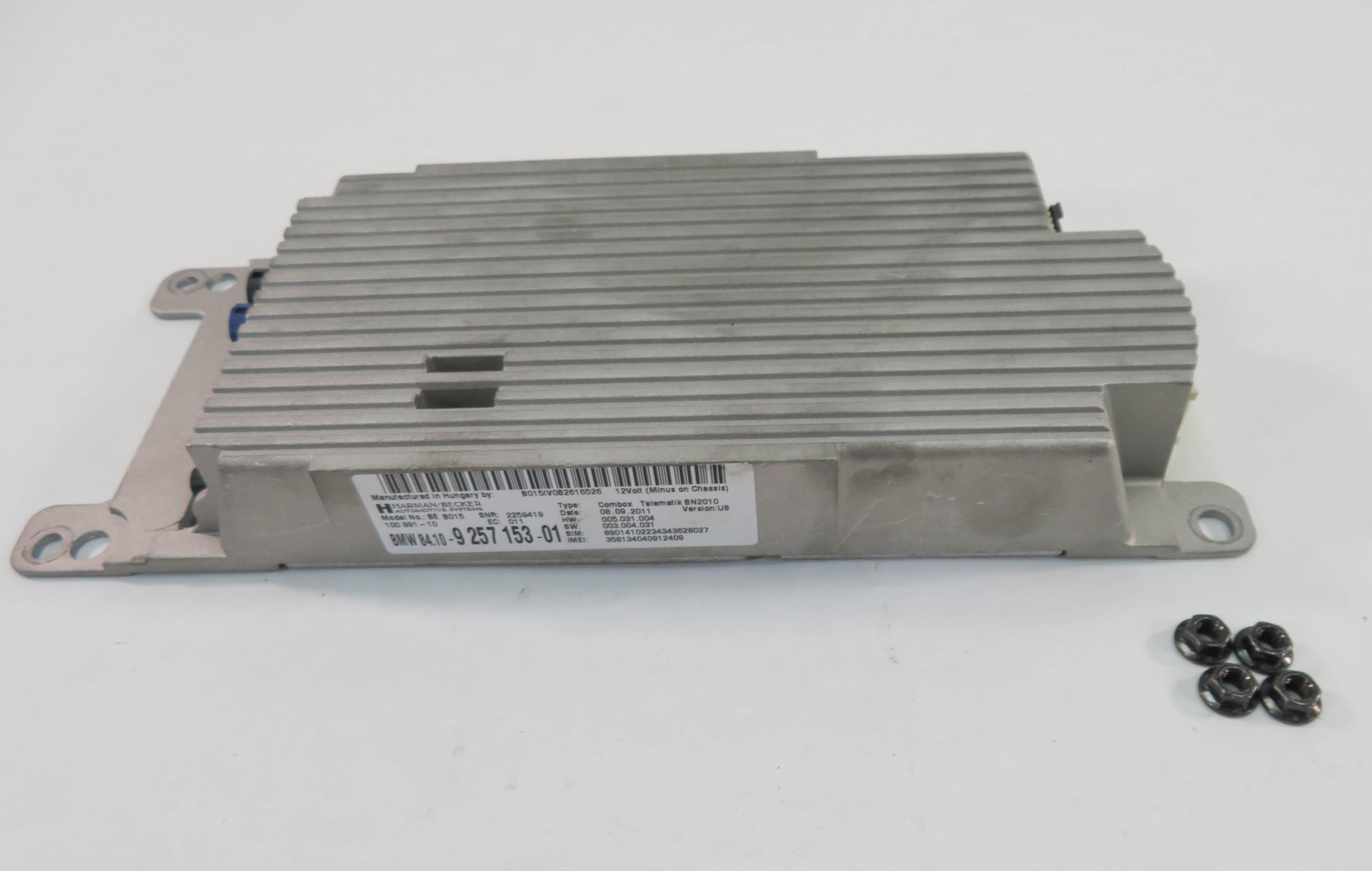 2012 BMW 535i (F10) BLUETOOTH TELEMATICS COMMUNICATION COMBOX CONTROL MODULE — exact item pictured