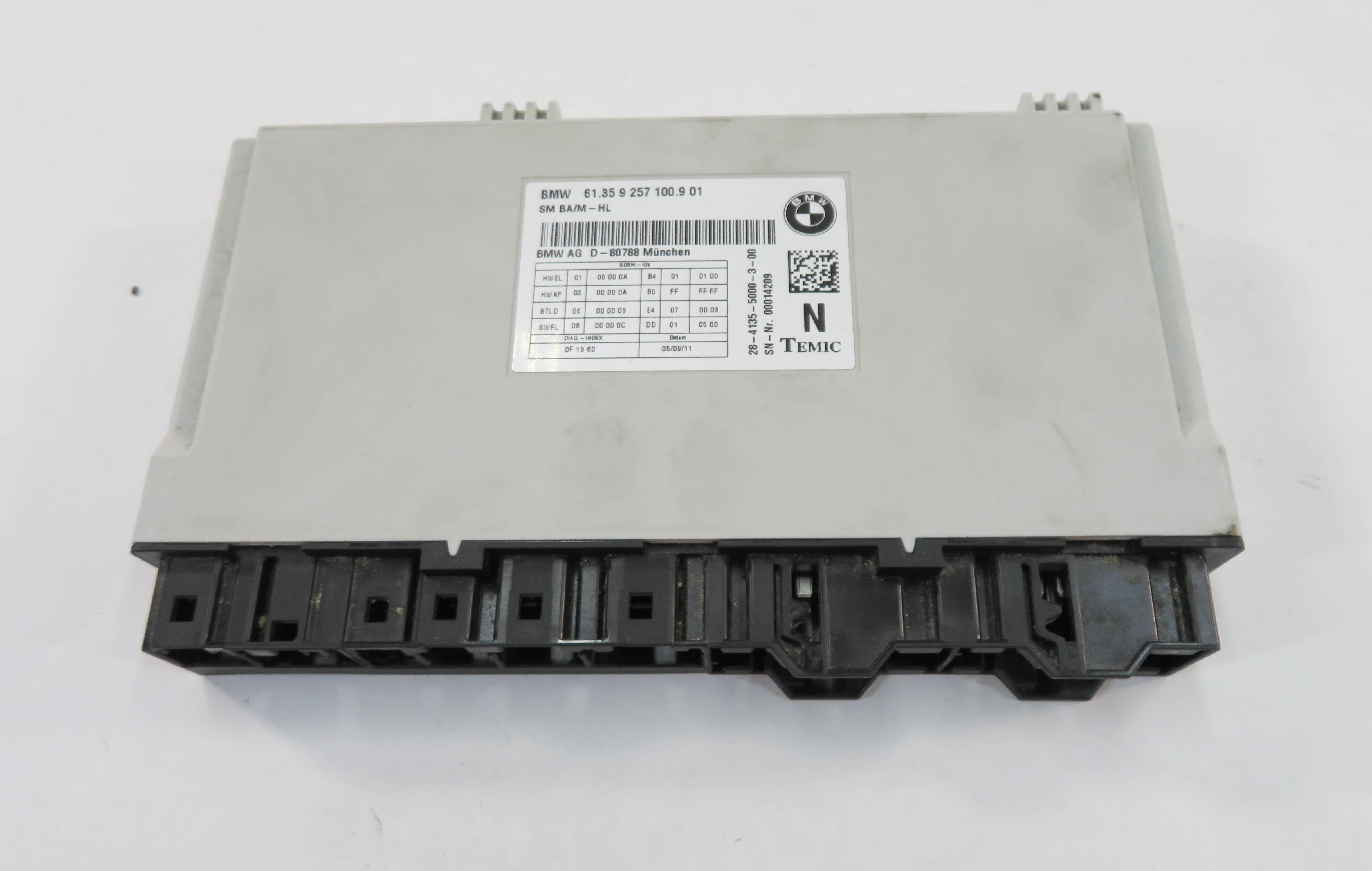 10-17 BMW 528i 535i 550i 650i 740i 750i 760i F10 F01 COMFORT MEMORY SEAT MODULE — exact item pictured
