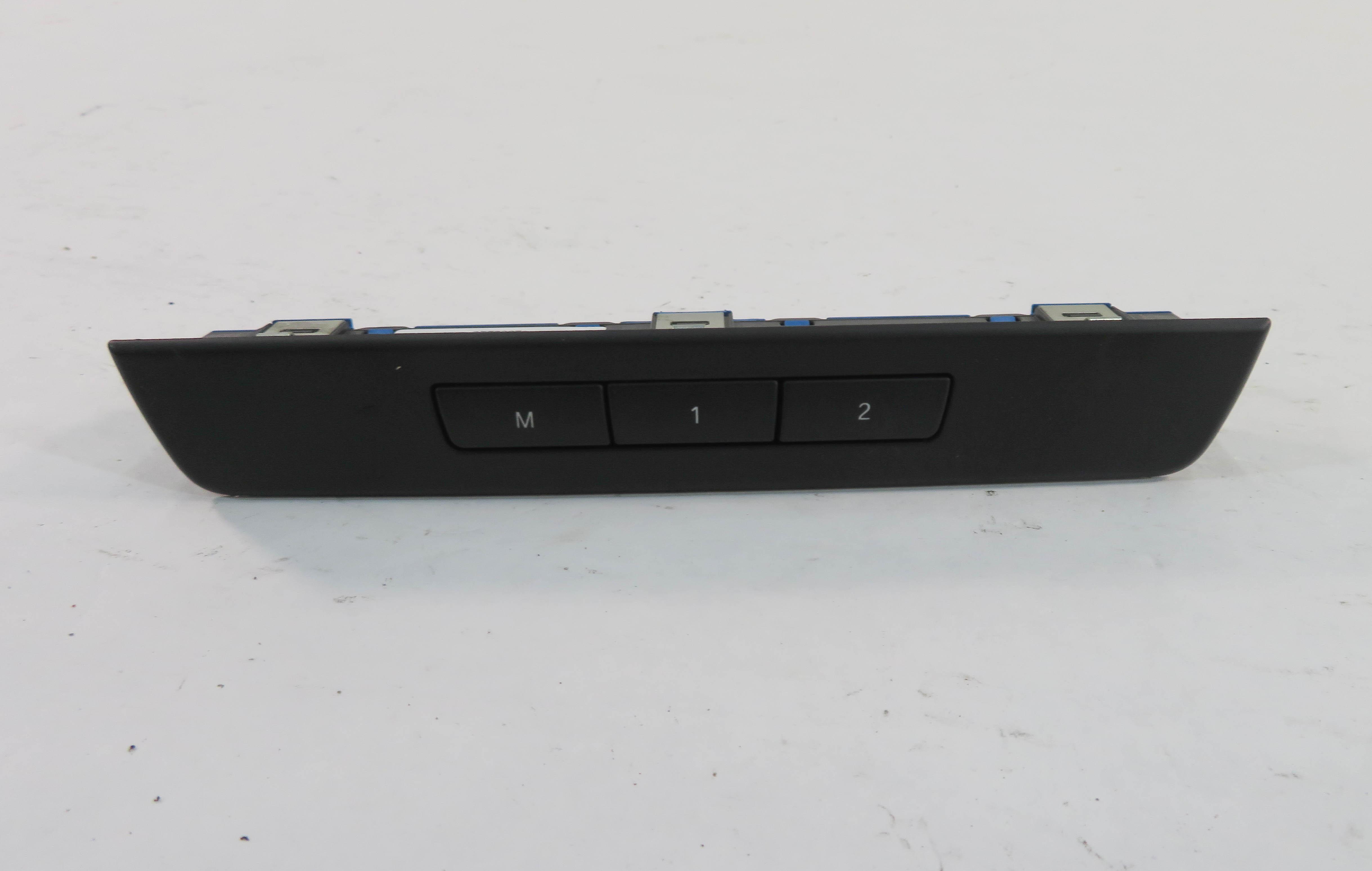 2011 BMW 535i (F10) LEFT FRONT DRIVER POWER SEAT MEMORY SETTING SWITCH BUTTON — exact item pictured