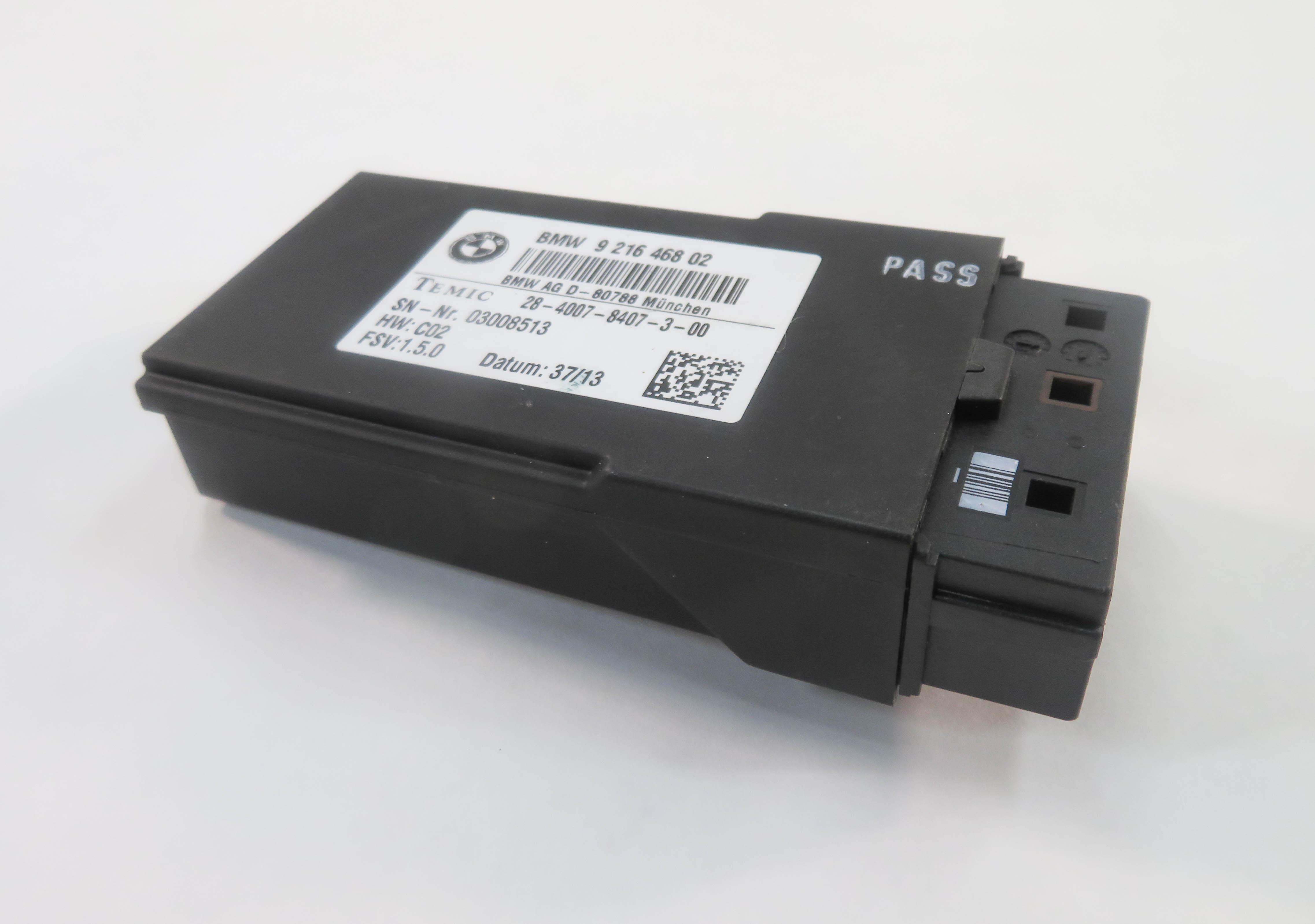 10-19 BMW 328i 330i 335i 530i 535i 550i 740i 750i 760i - REAR HEATED SEAT MODULE — exact item pictured