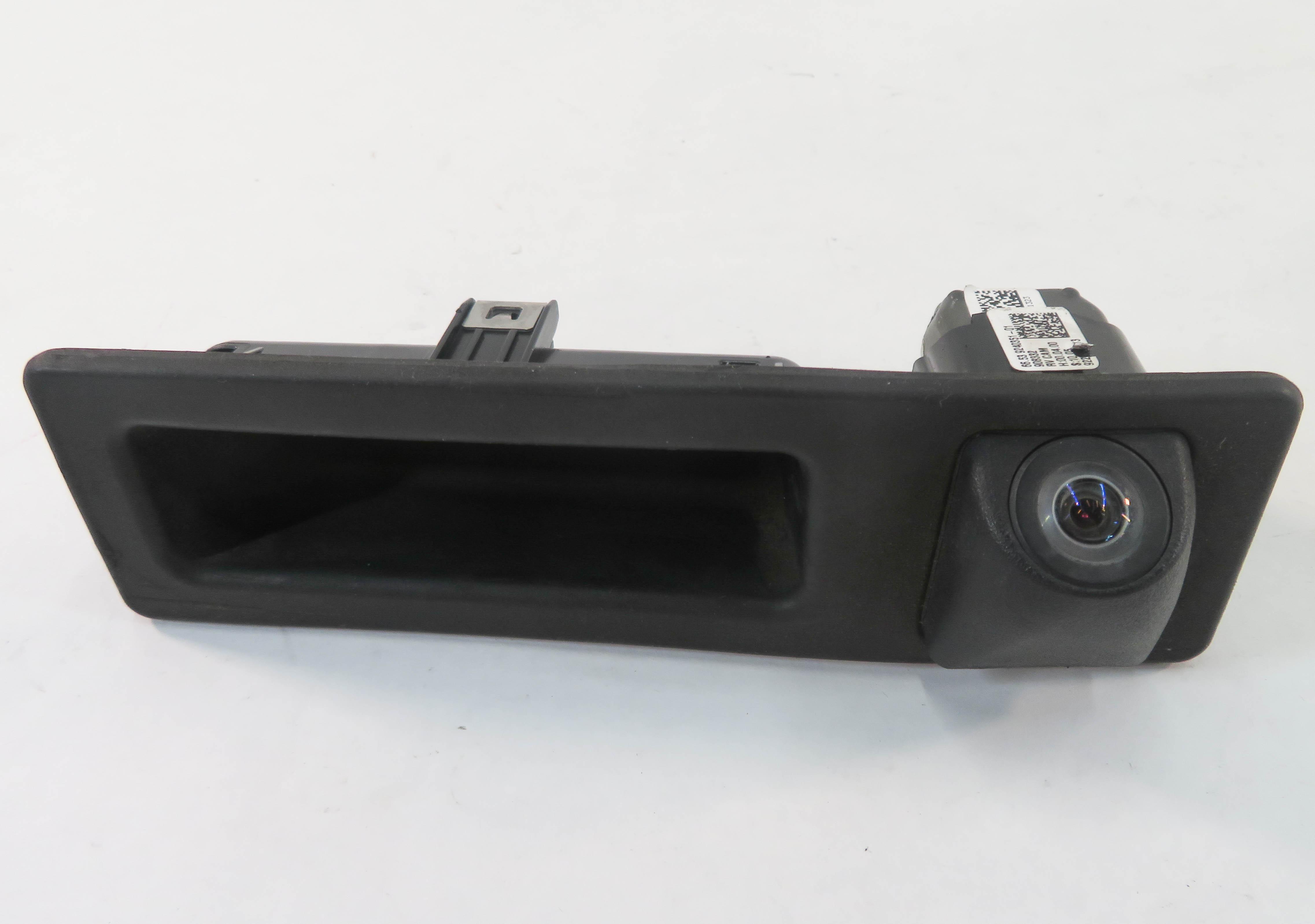 09-18 BMW 2 3 4 5 7 M5 X3 X5 X6 (F01 F07 F10 F15) REARVIEW CAMERA & TRUNK HANDLE — exact item pictured