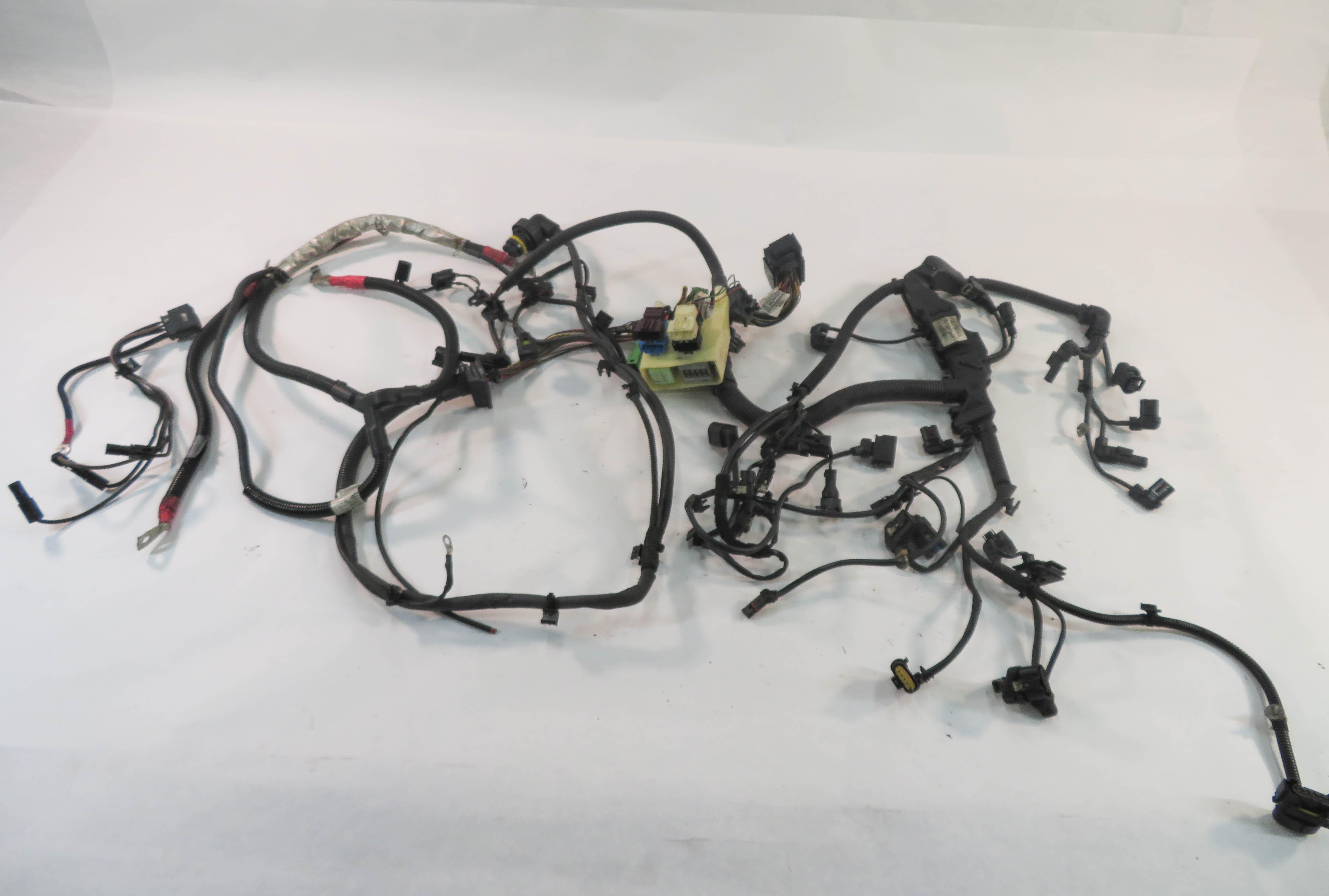 2014 BMW 328i (F30) 2.0L N47T TURBO DIESEL ENGINE WIRE WIRING HARNESS LOOM — exact item pictured