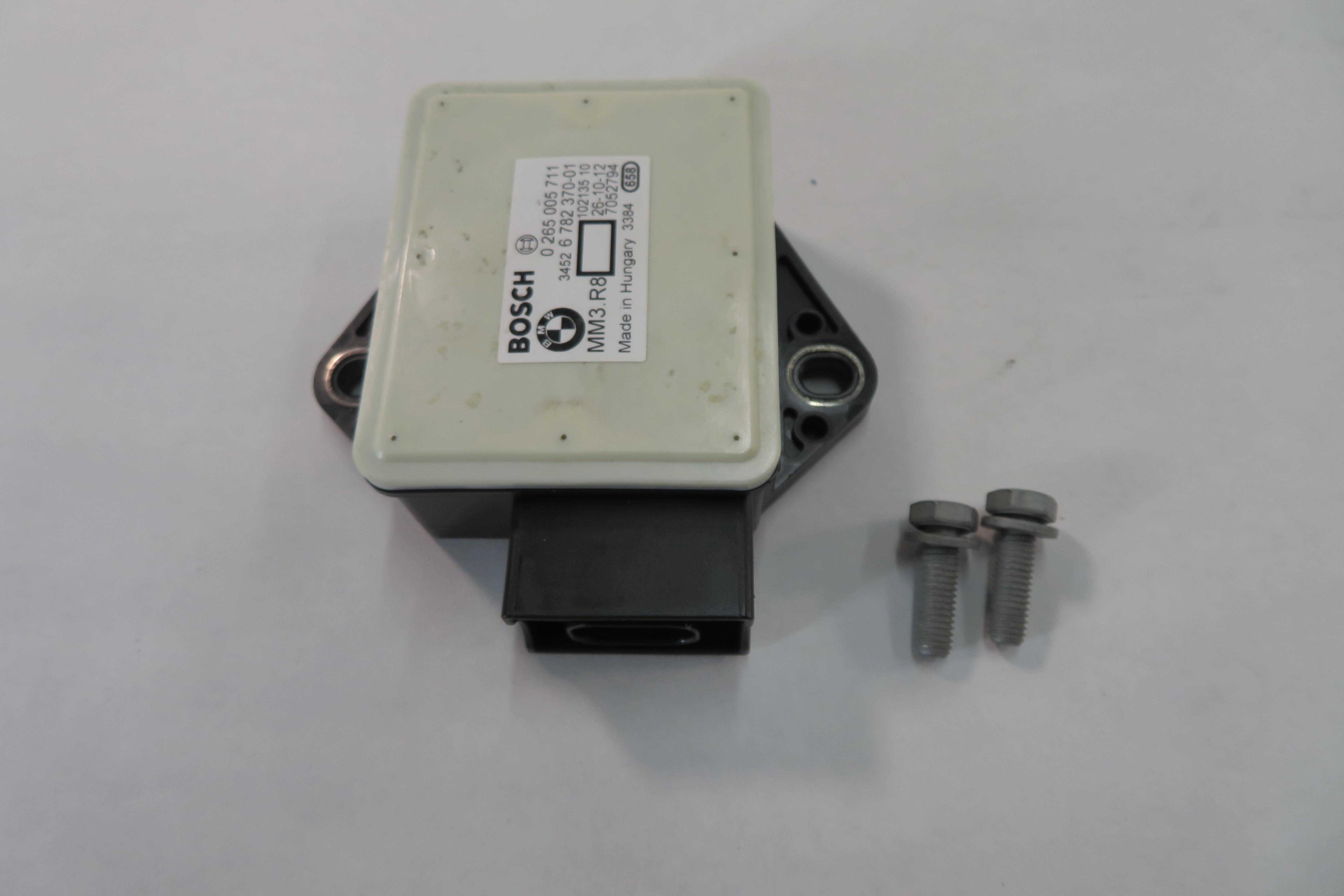 2013 BMW X5M ///M (E70) YAW SPEED ACCELERATION TURN RATE STABILITY SENSOR — exact item pictured