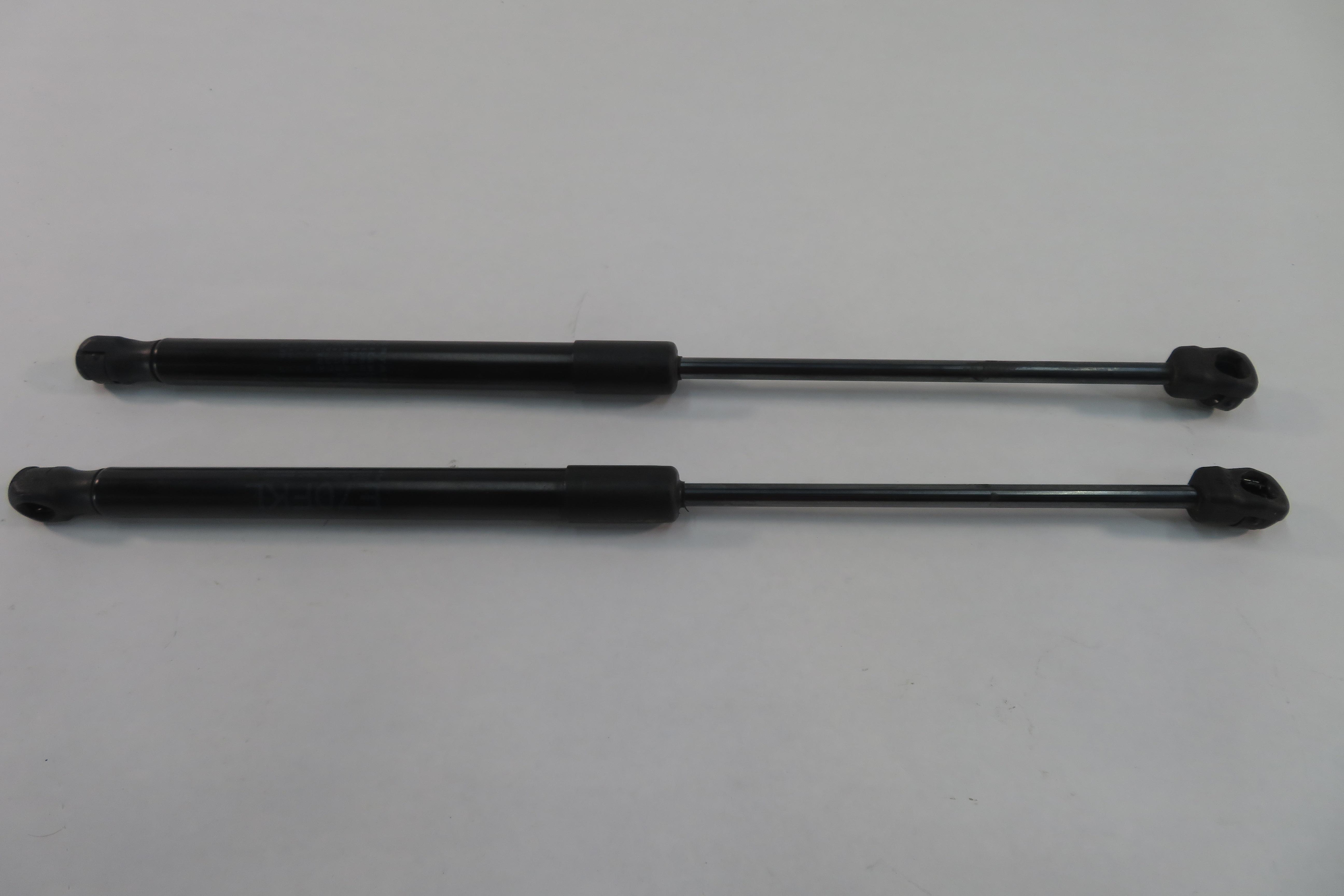 2013 BMW X5M ///M (E70) FRONT LEFT & RIGHT HOOD SHOCK SUPPORT PROP ROD SET-2 — exact item pictured