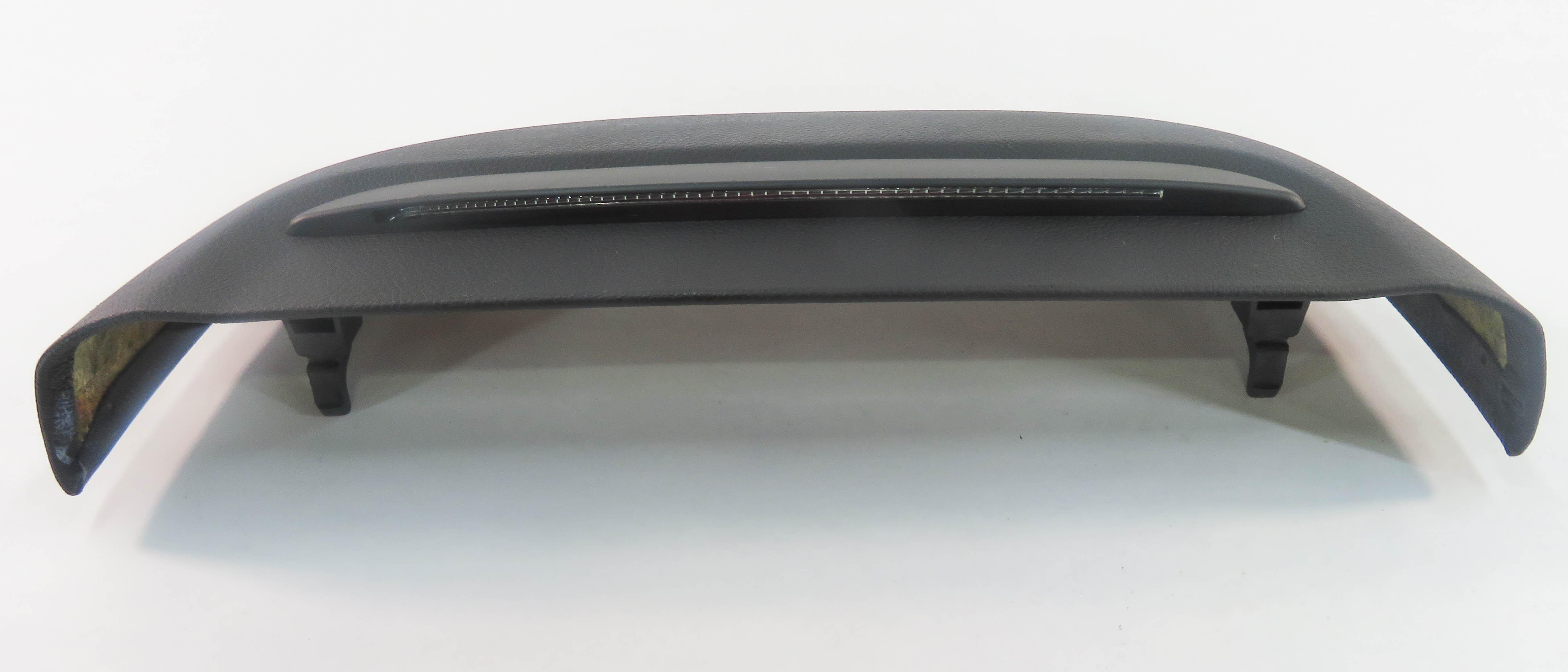 2013 BMW 750i (F01) RIGHT FRONT PASSENGER SEAT LIGHTED BACK PANEL (BLACK) — exact item pictured