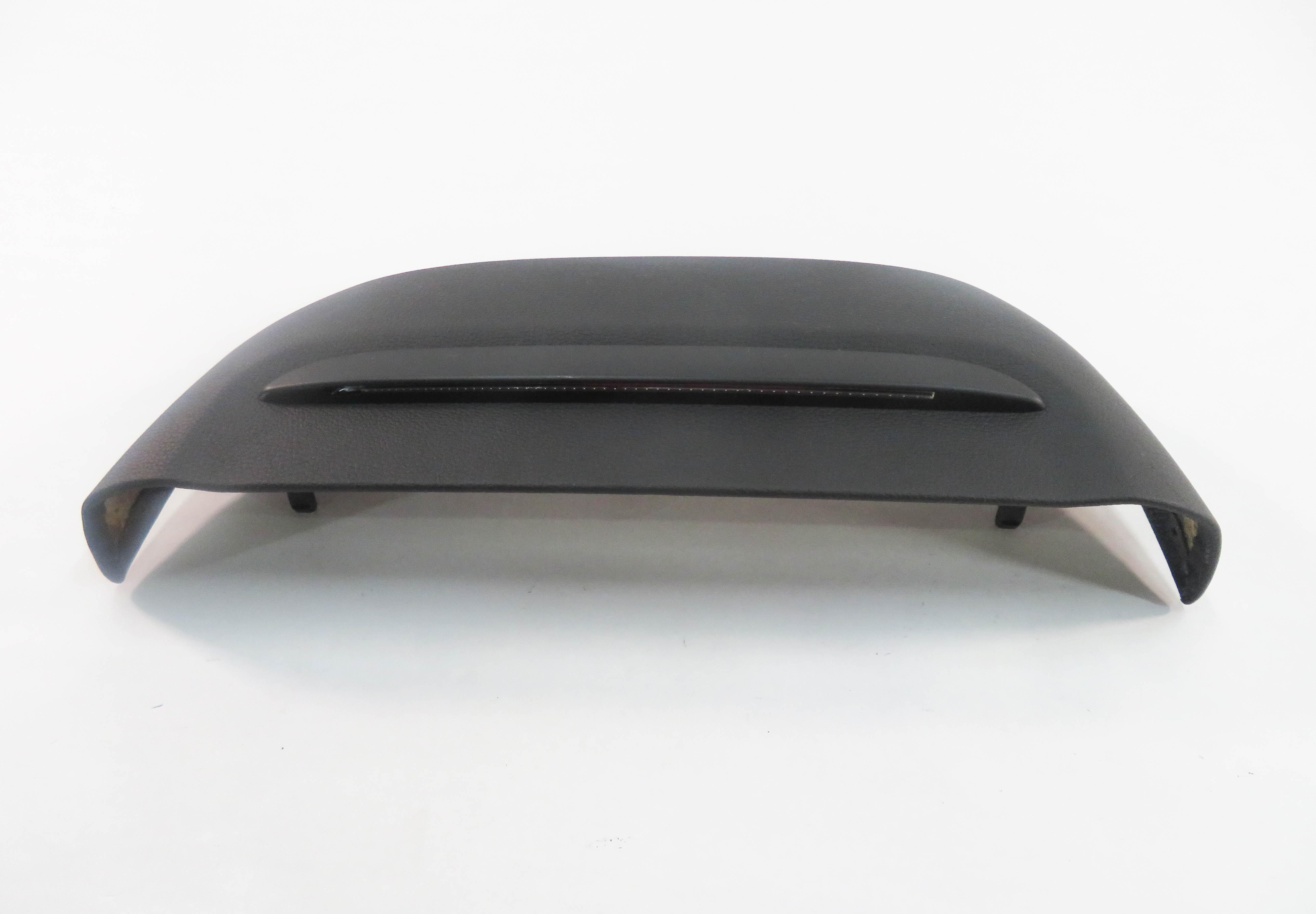 2013 BMW 750i (F01) LEFT FRONT DRIVER SEAT LIGHTED BACK PANEL (BLACK) — exact item pictured