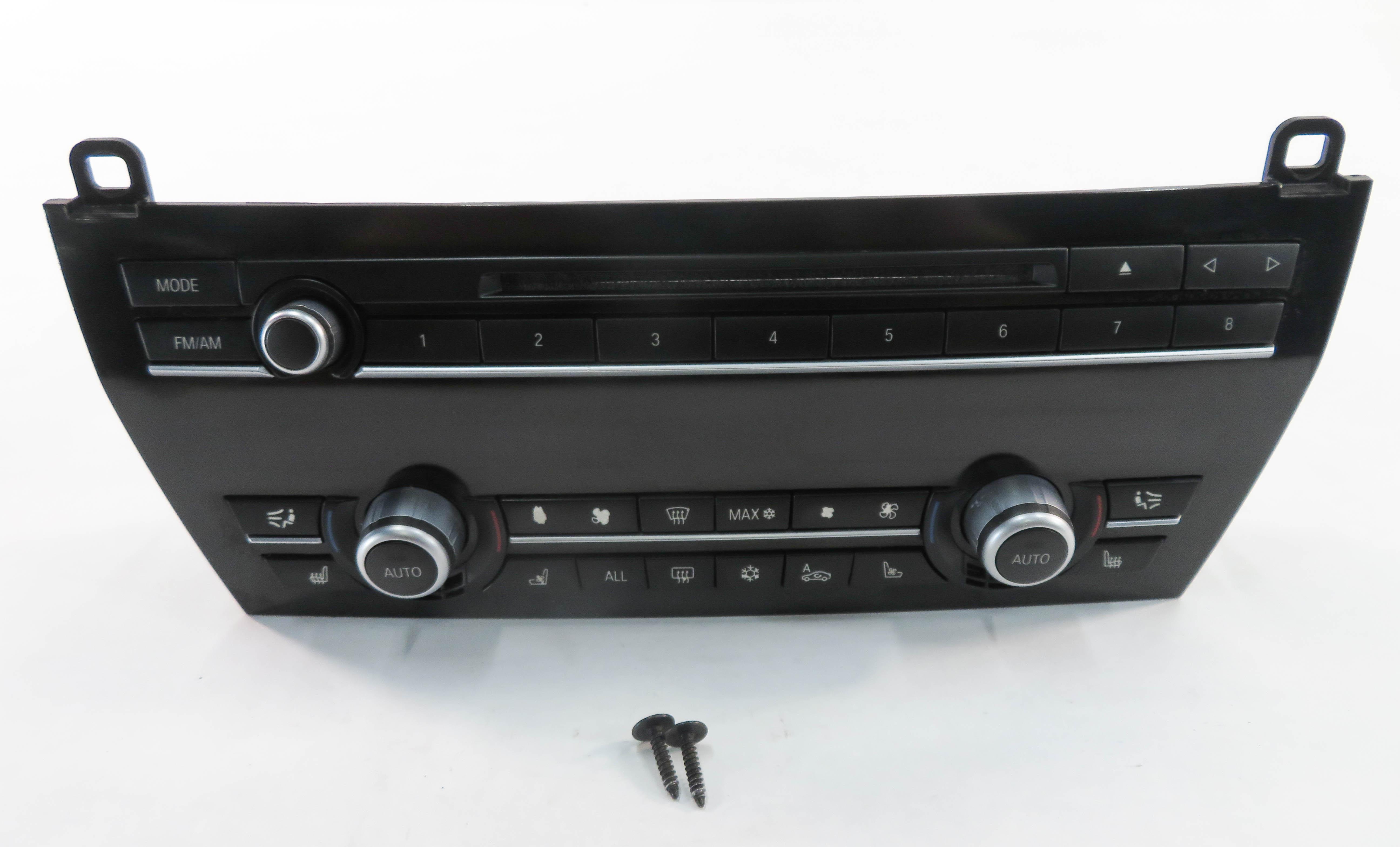 09-13 BMW 740i 750i 760i B7 (F01 F07 F10) HEATER A/C CLIMATE TEMPERATURE CONTROL — exact item pictured