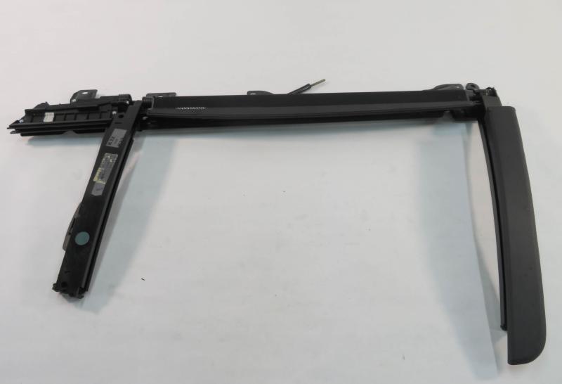 2009-2015 BMW 740i 750i F01 REAR LEFT DOOR WINDOW SHADE ASSEMBLY (BLACK) — exact item pictured
