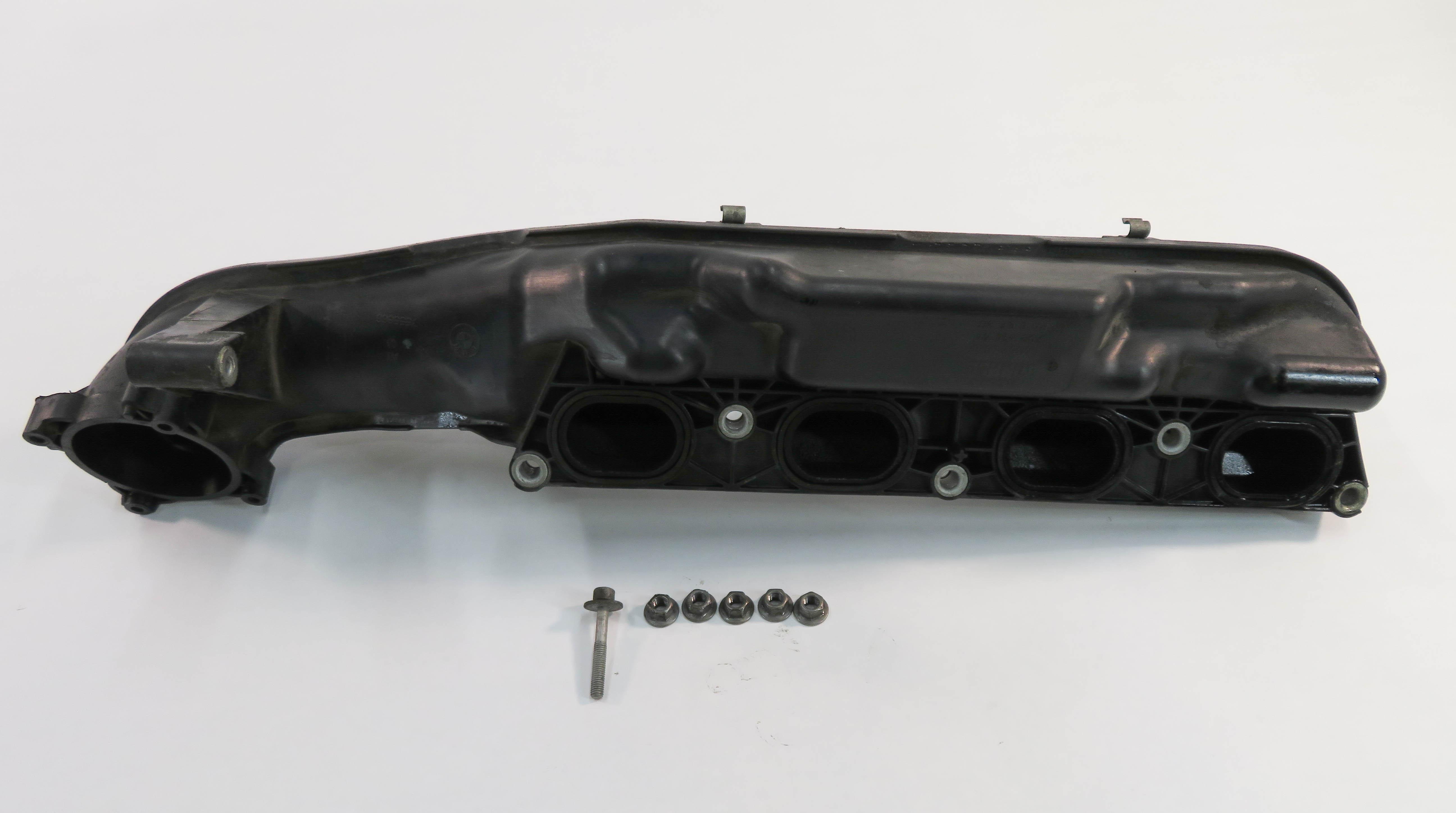 08-14 BMW 550i 650i 750i X5 X6 (F01 F10 E70 E71) 4.4L N63 LEFT INTAKE MANIFOLD — exact item pictured