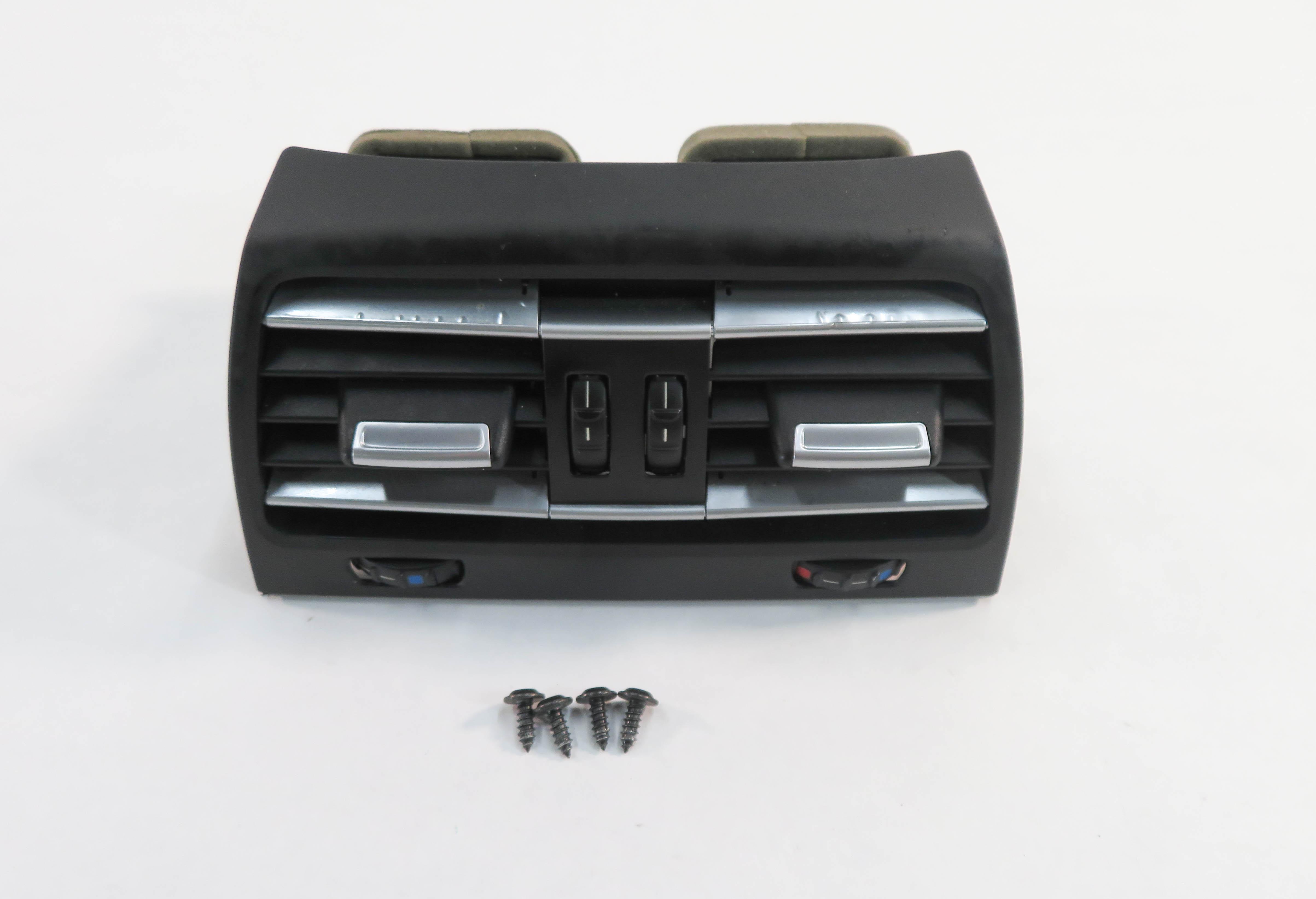 2010 BMW 750i (F01) REAR CENTER CONSOLE HEATER A/C AIR VENT — exact item pictured