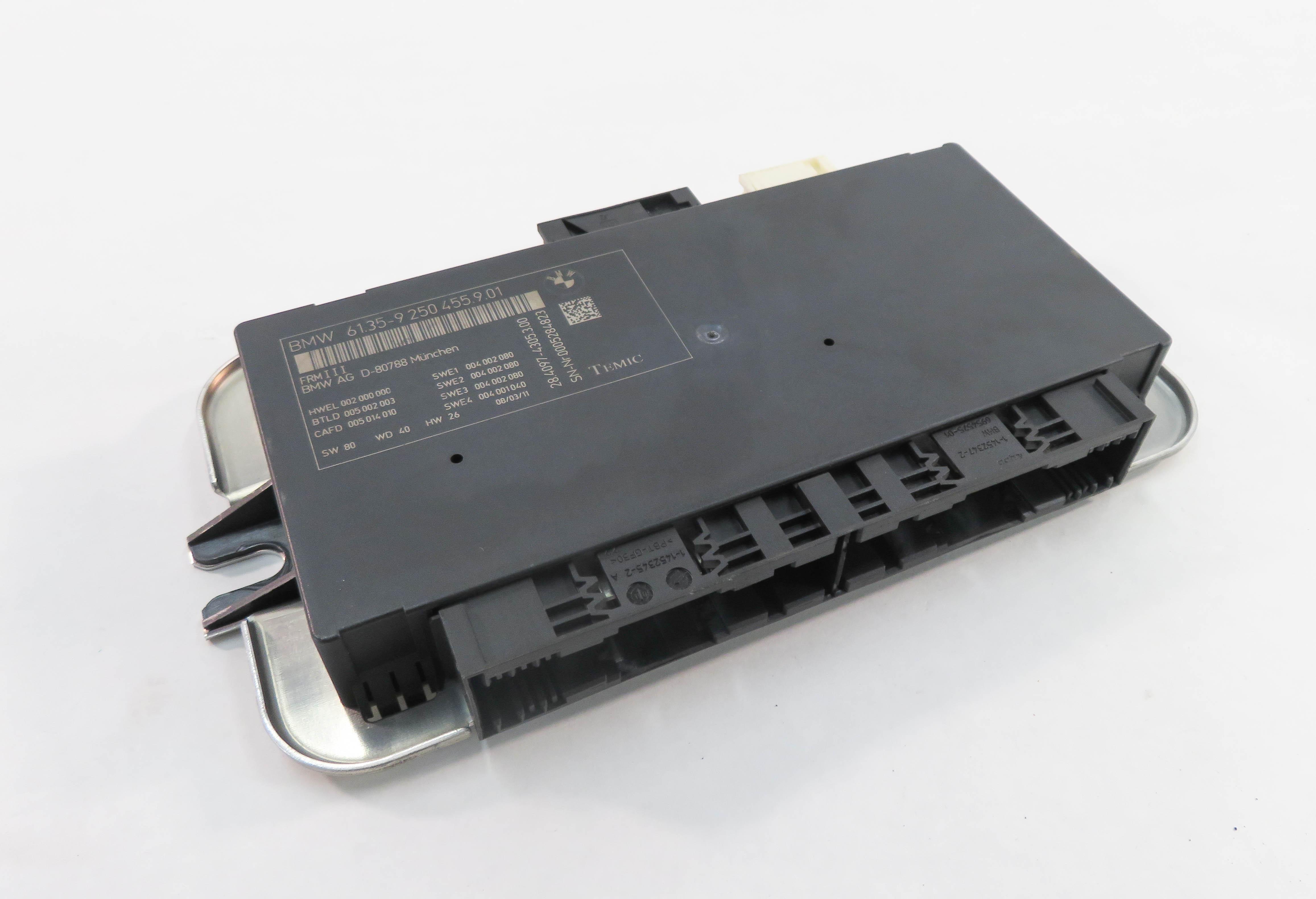 2010-2017 BMW 528i 535i 550i 650i 750i M5 X3 - FRMIII BODY LIGHT CONTROL MODULE — exact item pictured