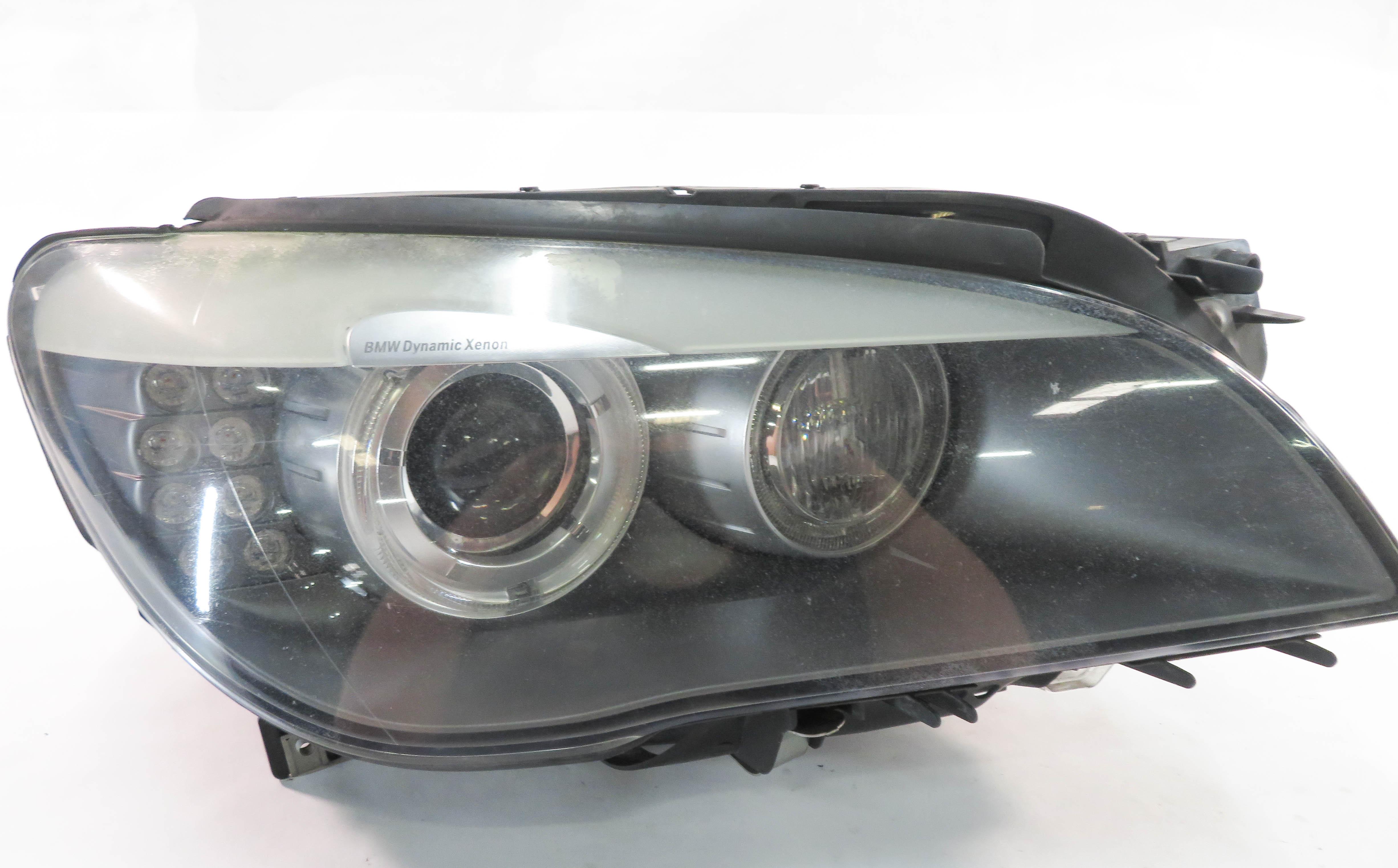 09-12 BMW 740i 750i 760i B7 (F01) RIGHT PASSENGER ADAPTIVE XENON HEADLIGHT LAMP — exact item pictured
