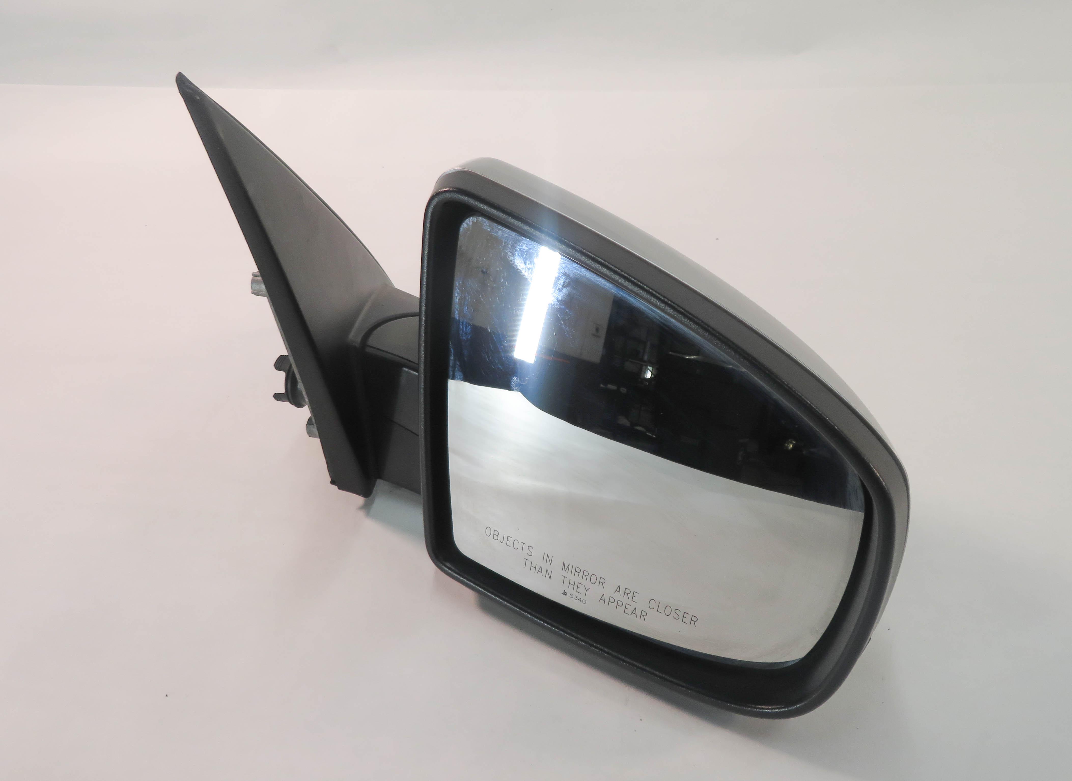 07-13 BMW X5 (E70) RIGHT PASSENGER P-FOLD AUTO DIM HEATED DOOR MIRROR (SILVER) — exact item pictured