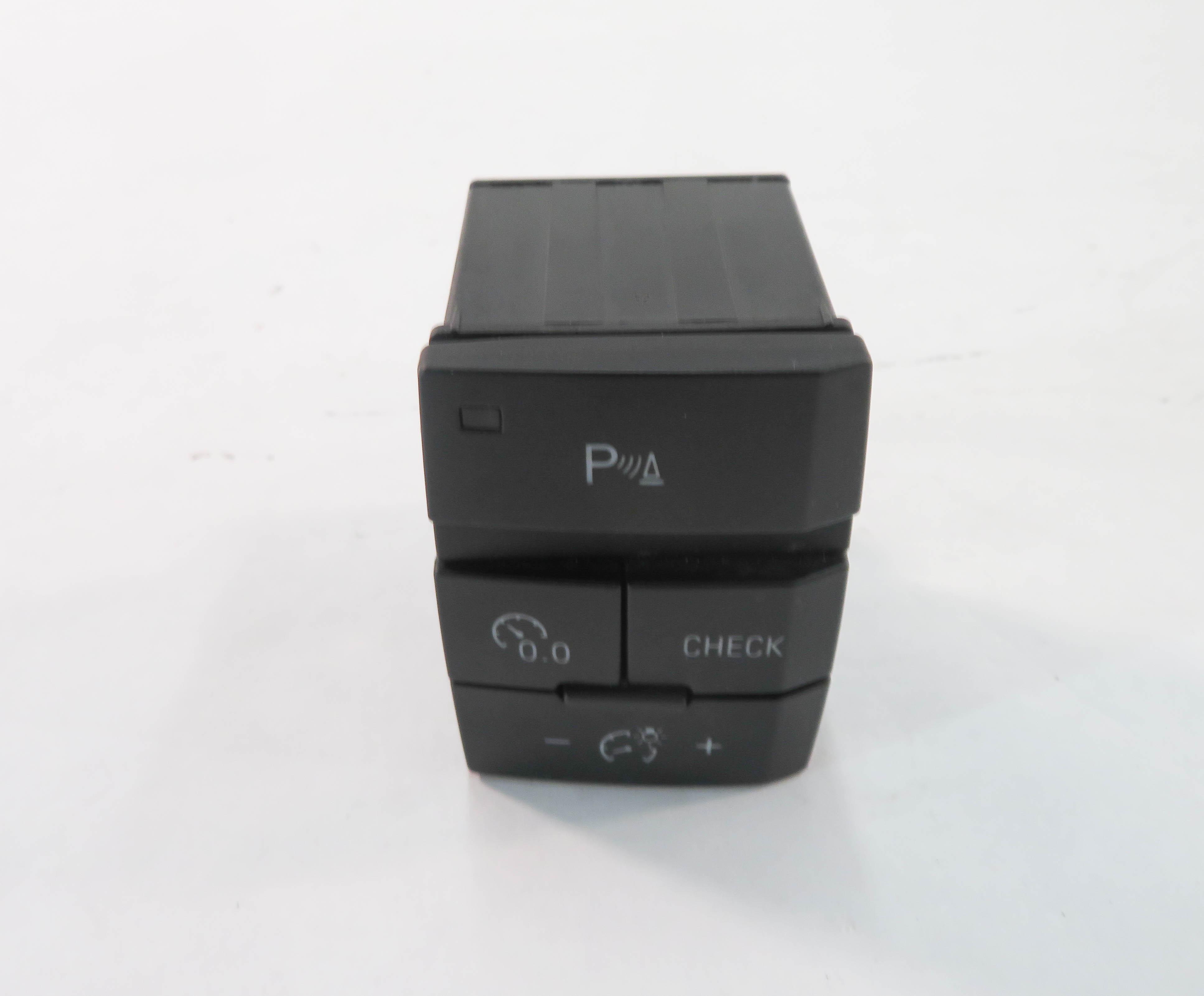 2010 AUDI Q7 (4L) PDC ODOMETER CHECK PARK ASSIST SWITCH BUTTON — exact item pictured