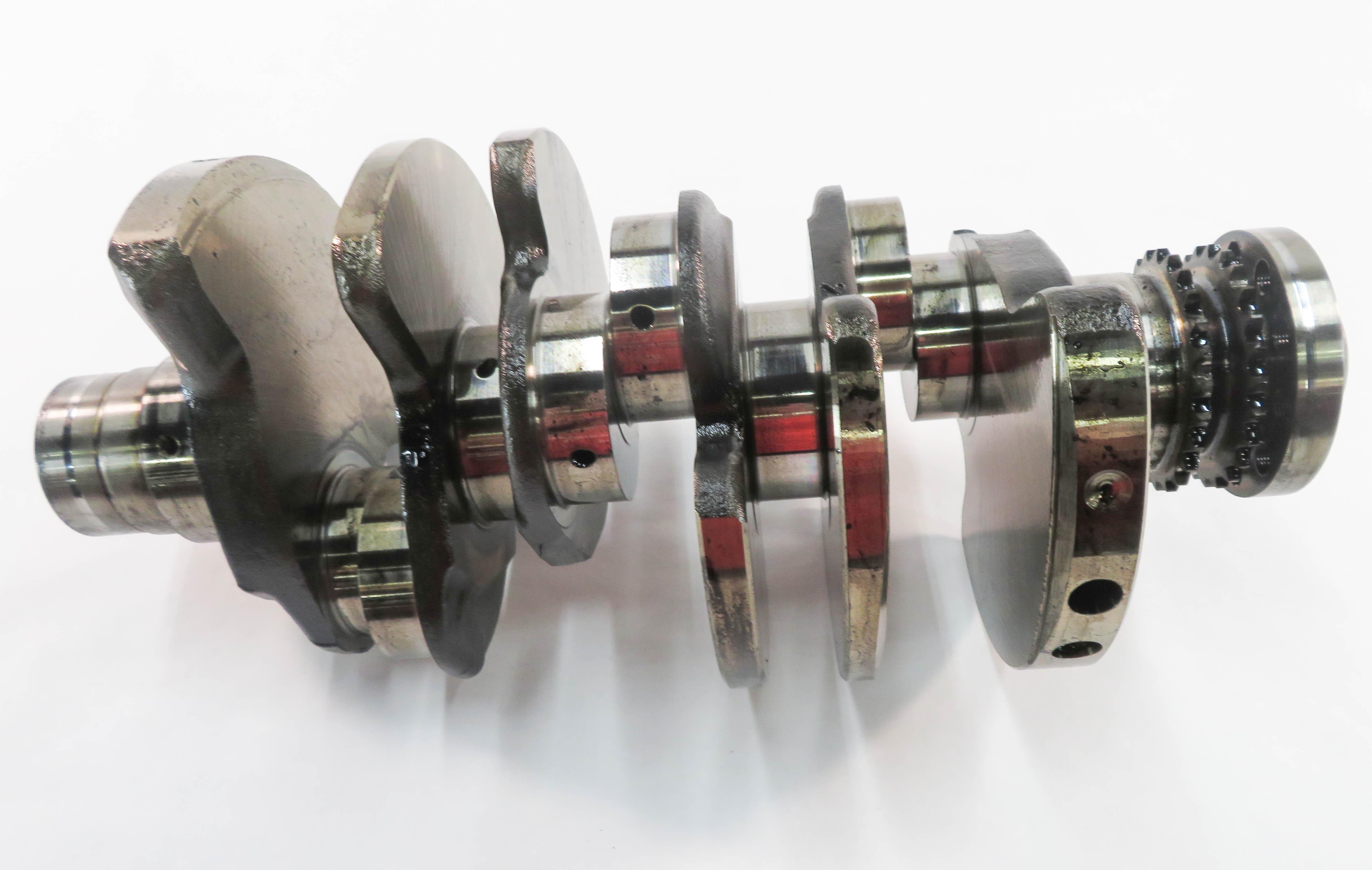 2010 AUDI Q7 (4L) 3.0L CATA DIESEL ENGINE - CRANKSHAFT CRANK SHAFT — exact item pictured