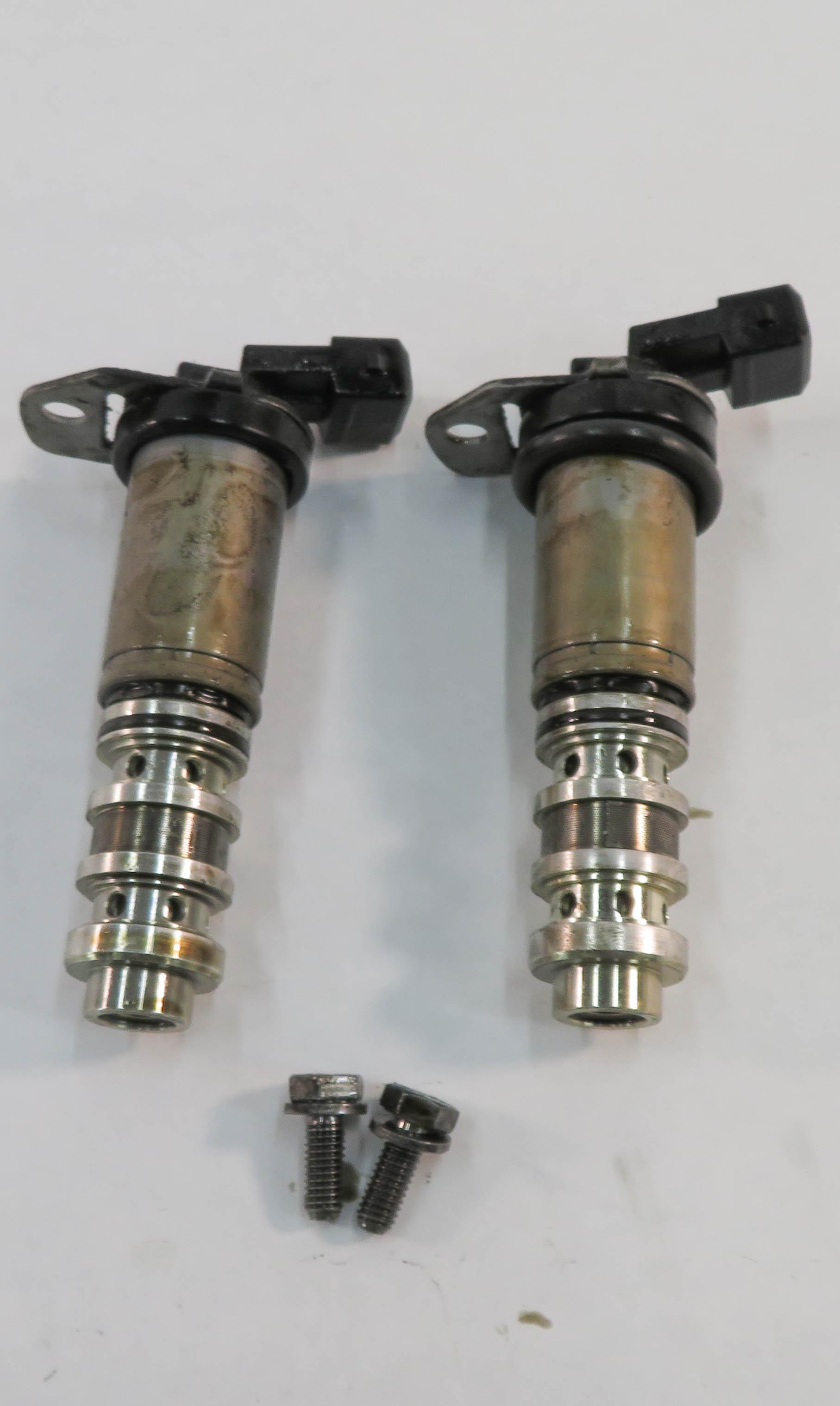 2011 BMW 740i (F01) 4.4L N63 TWIN TURBO ENGINE - VVT VANOS TIMING SOLENOID SET-2 — exact item pictured