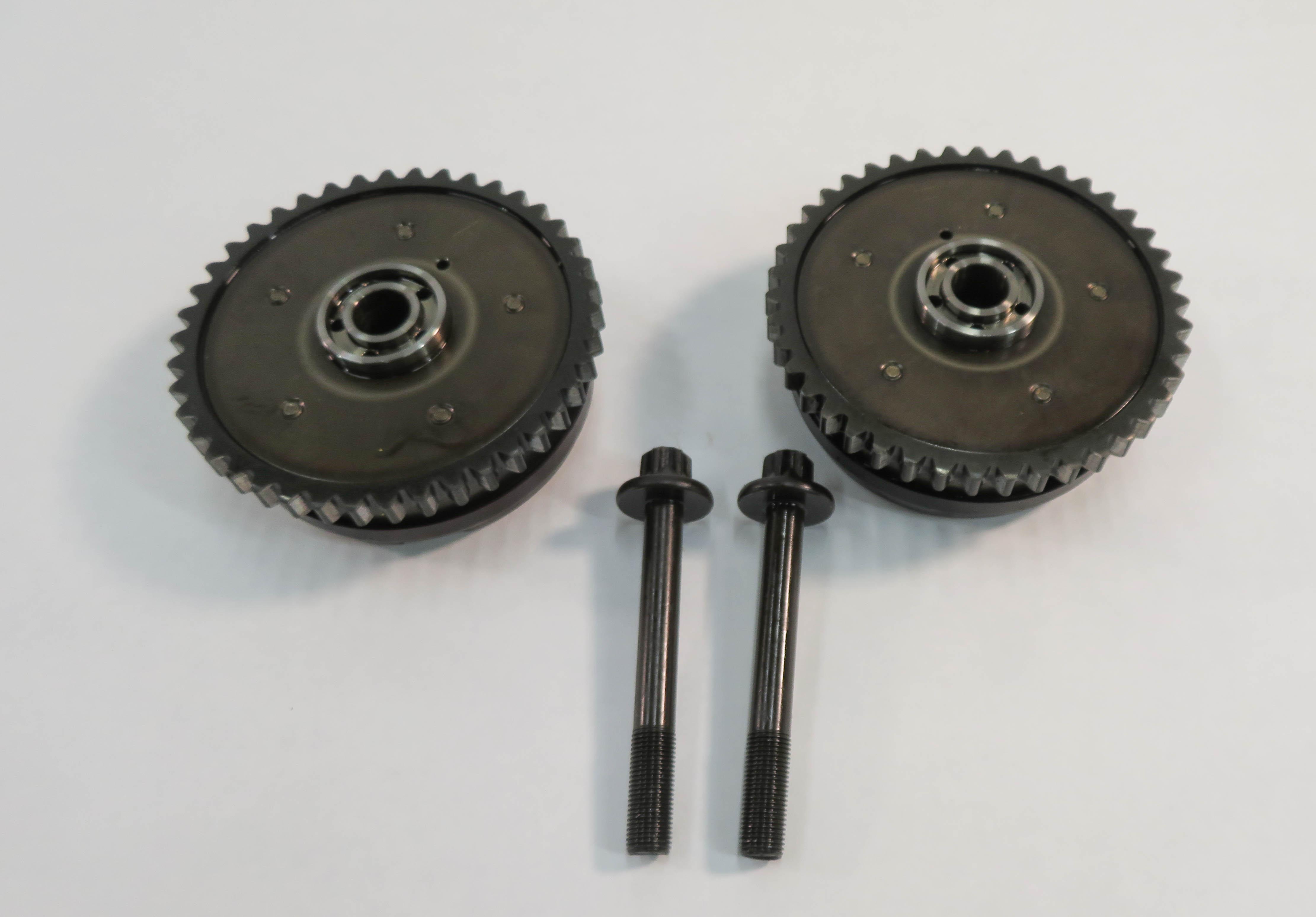 2011 BMW 740i (F01) 4.4L N63 - RIGHT ENGINE INTAKE & EXHAUST TIMING GEAR SET-2 — exact item pictured