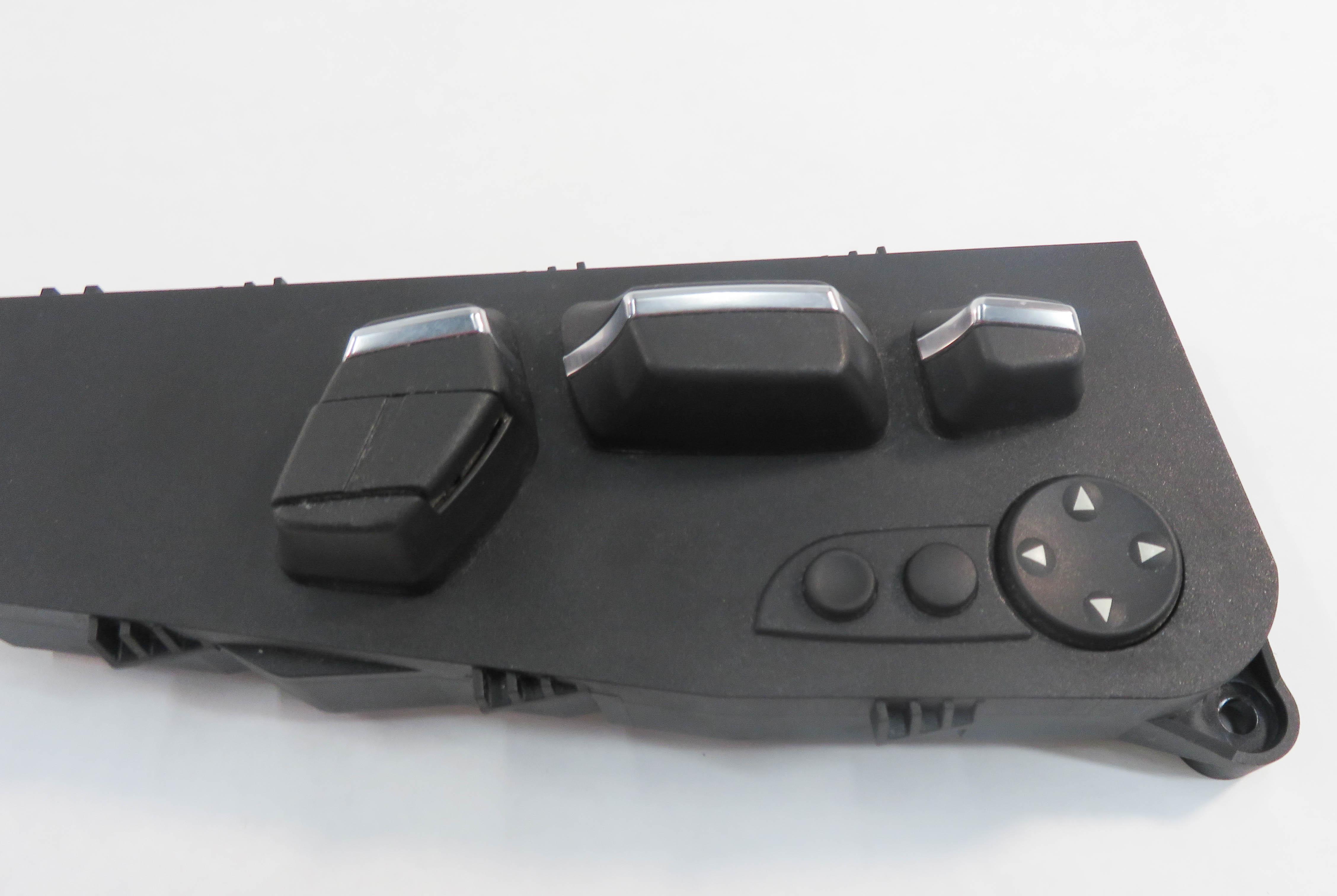 2009 BMW 750i (F01) LEFT FRONT DRIVER SEAT ADJUSTMENT SWITCH BUTTON — exact item pictured