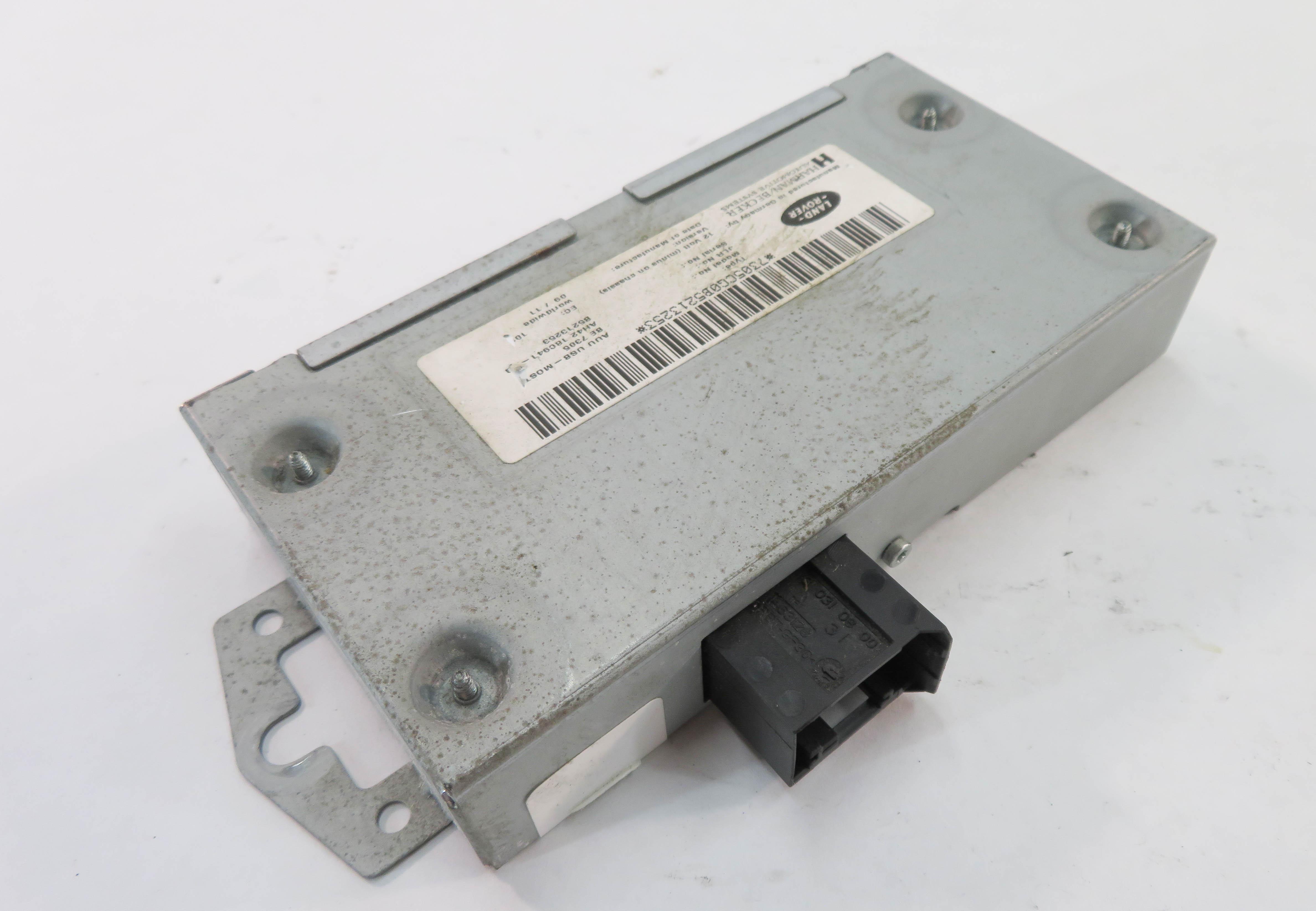 2011 RANGE ROVER SPORT (L320) RADIO STEREO USB i-POD INTERFACE CONTROL MODULE — exact item pictured