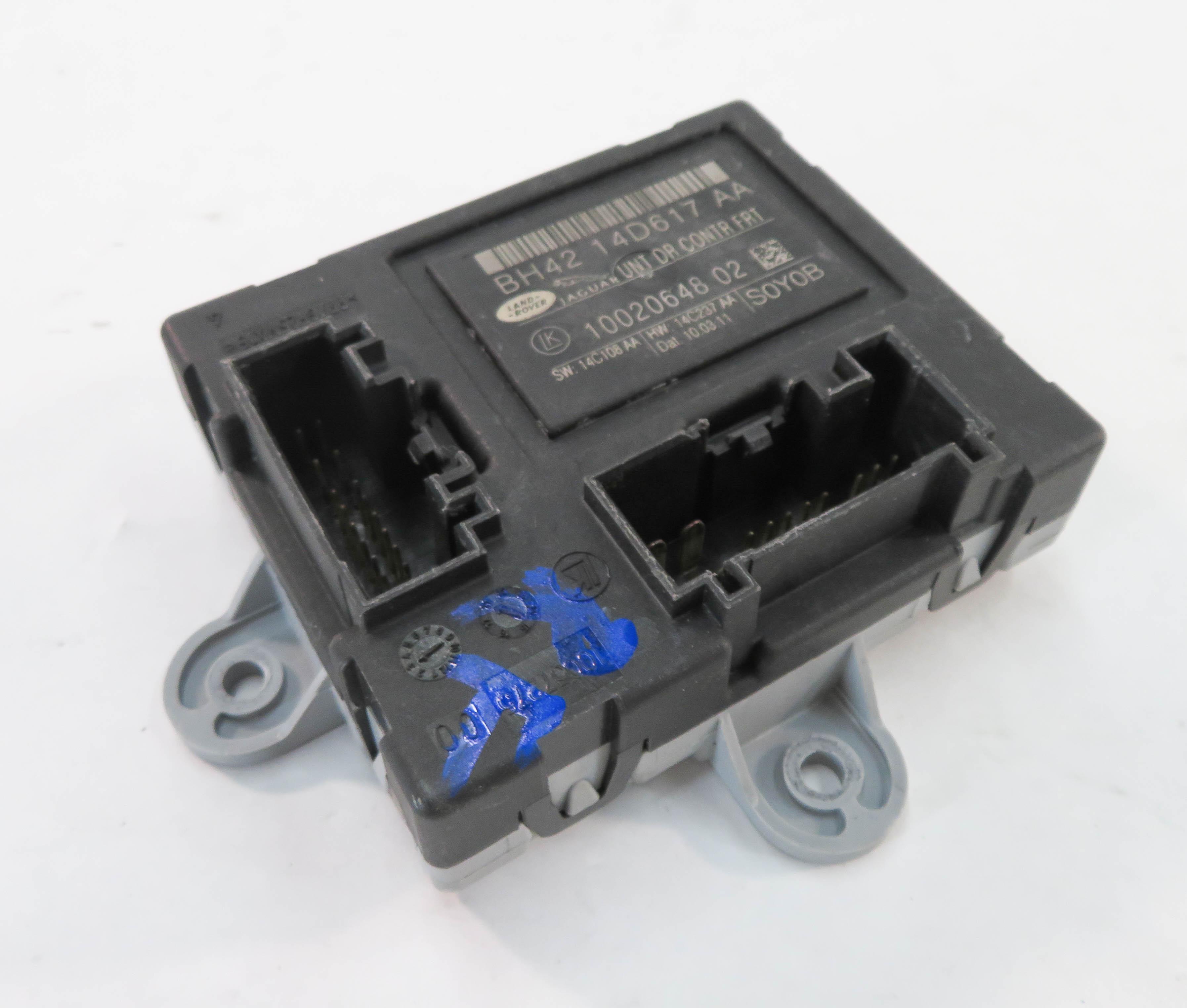 2010-2013 RANGE ROVER SPORT (L320) RIGHT FRONT PASSENGER DOOR CONTROL MODULE — exact item pictured