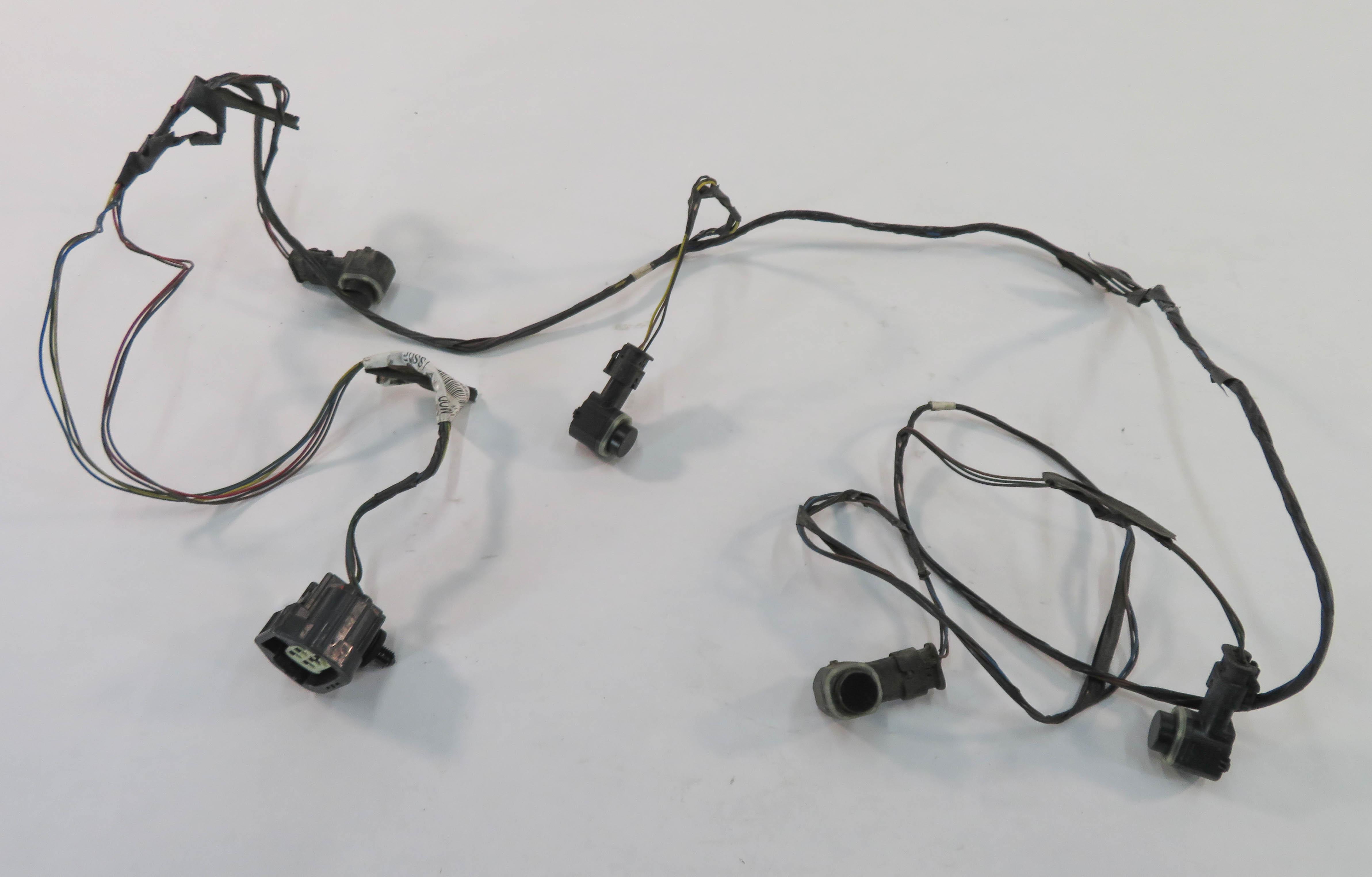 2011 RANGE ROVER SPORT (L320) REAR PDC PARK SENSOR SET w/ HARNESS (GRAY 907) — exact item pictured